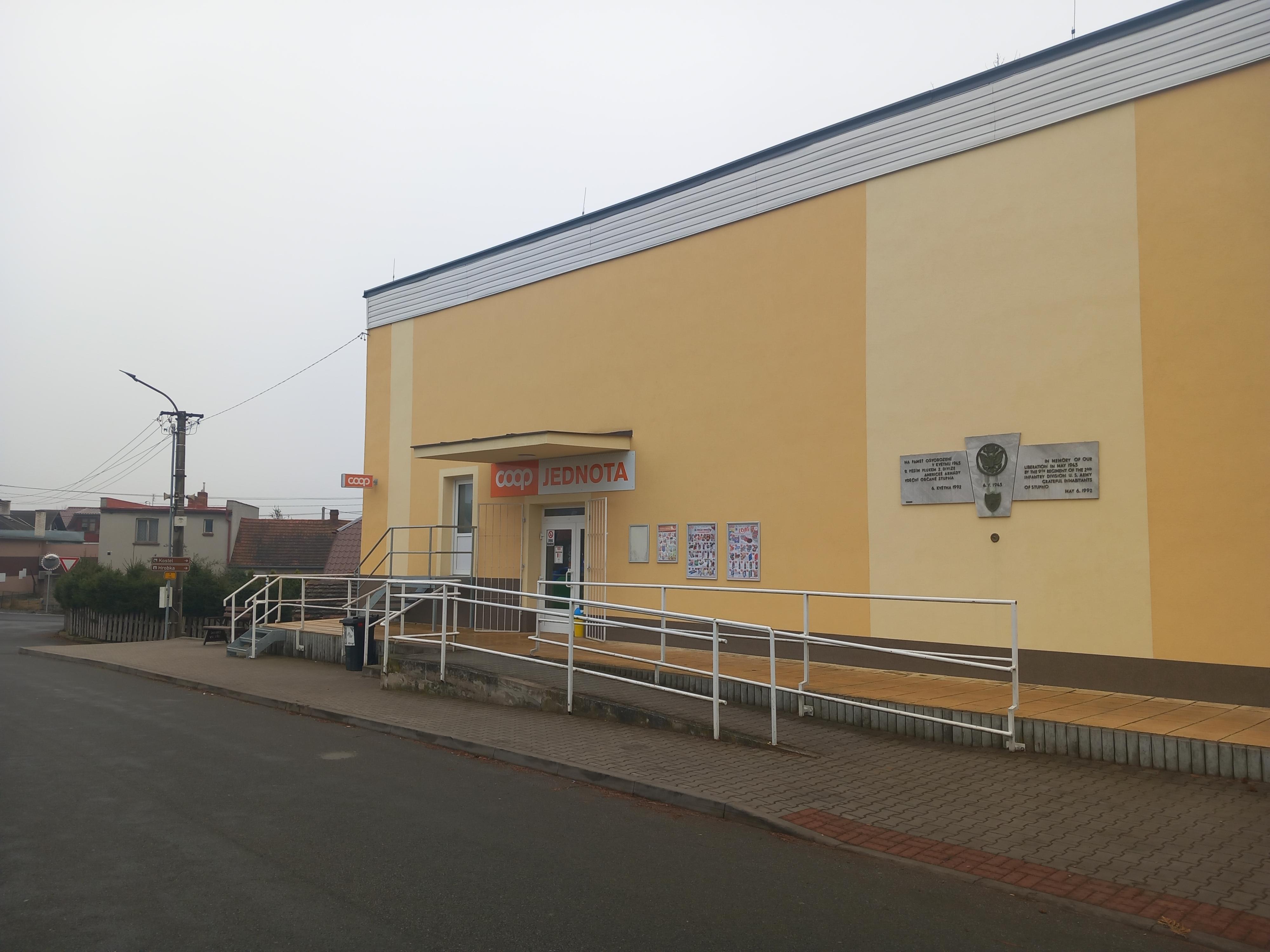COOP - JEDNOTA, spotřební družstvo Plasy