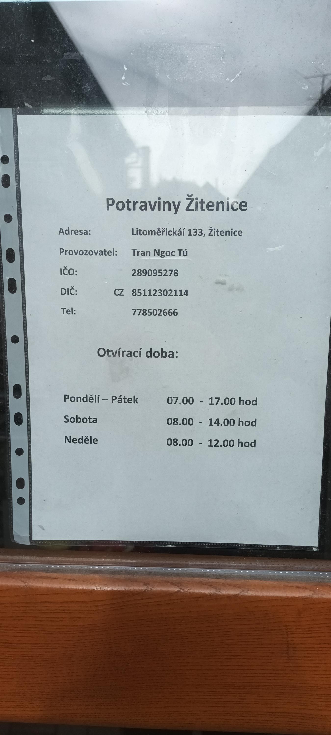 Potraviny Žitenice foto 2