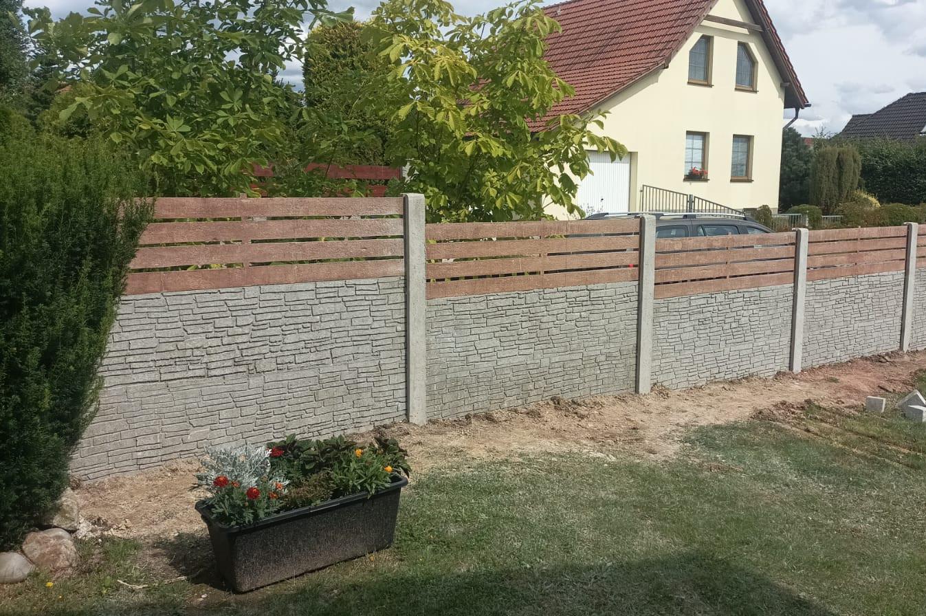 Betonové ploty Leon