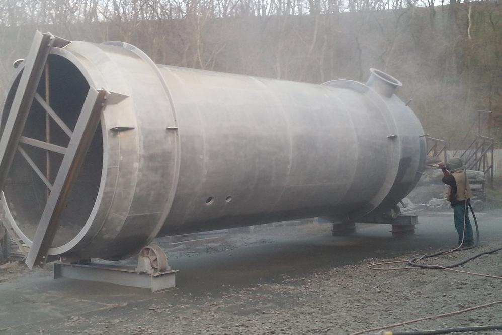 Tryskání, zinkování a lakování