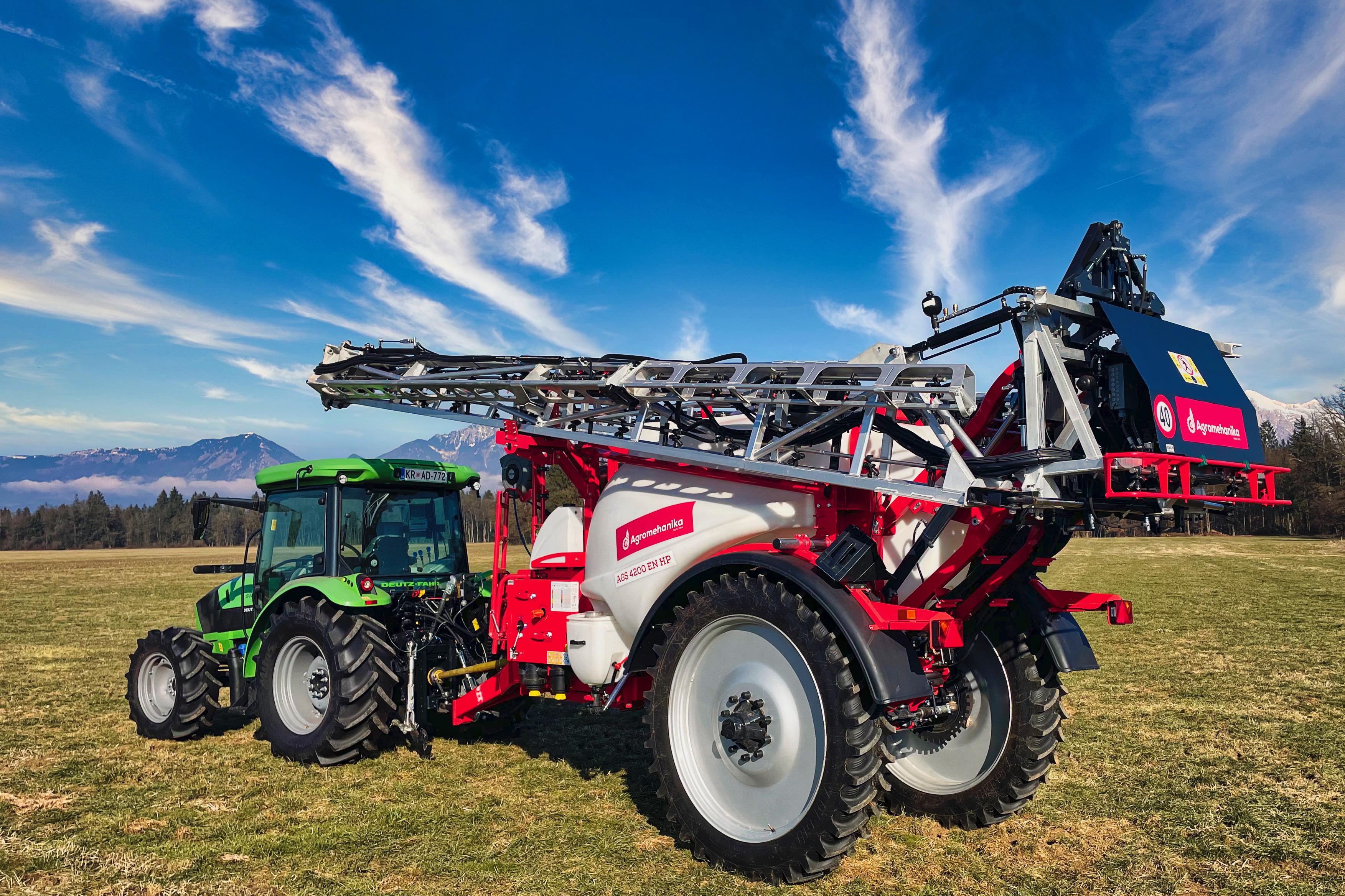 Postřikovače tažené