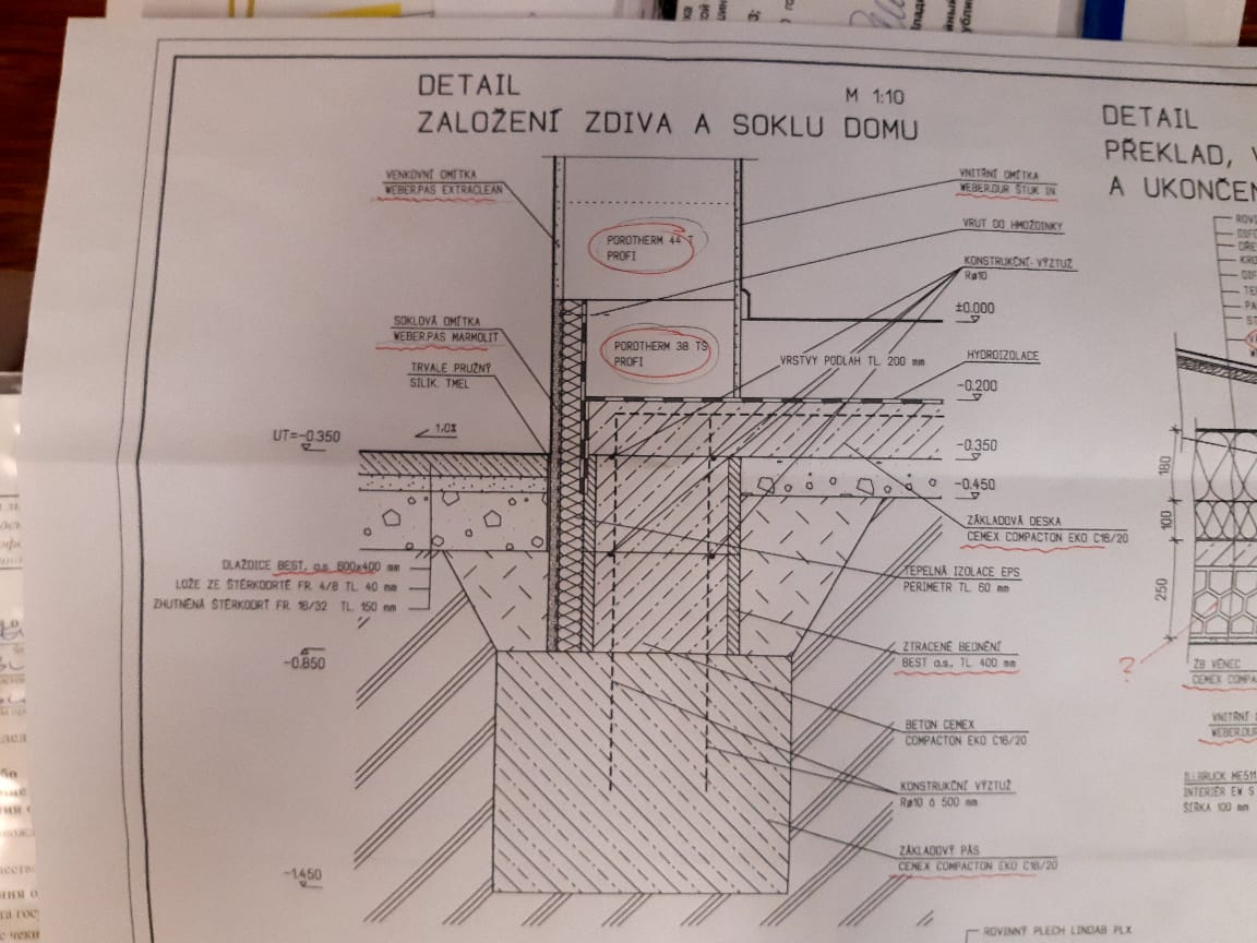 Odborná konzultace na místě stavby