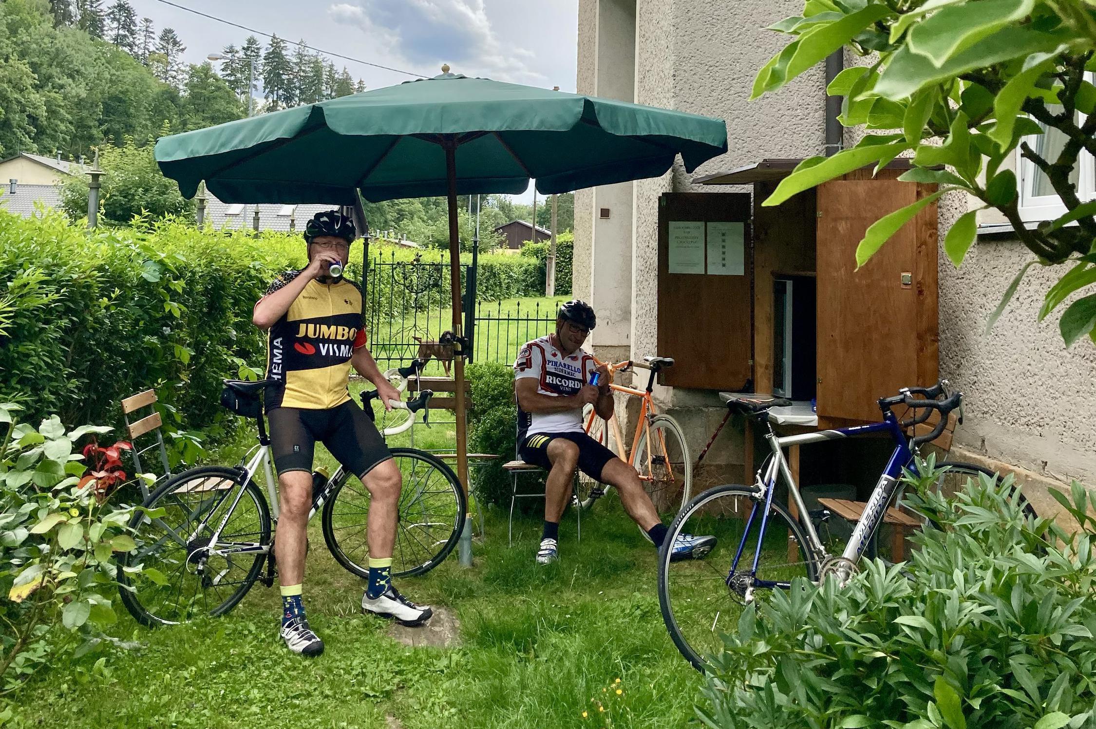 Samoobslužný cyklobar Vila Julie