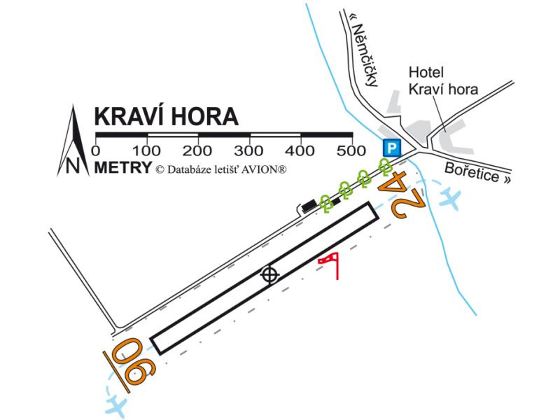 Letiště Kraví hora
