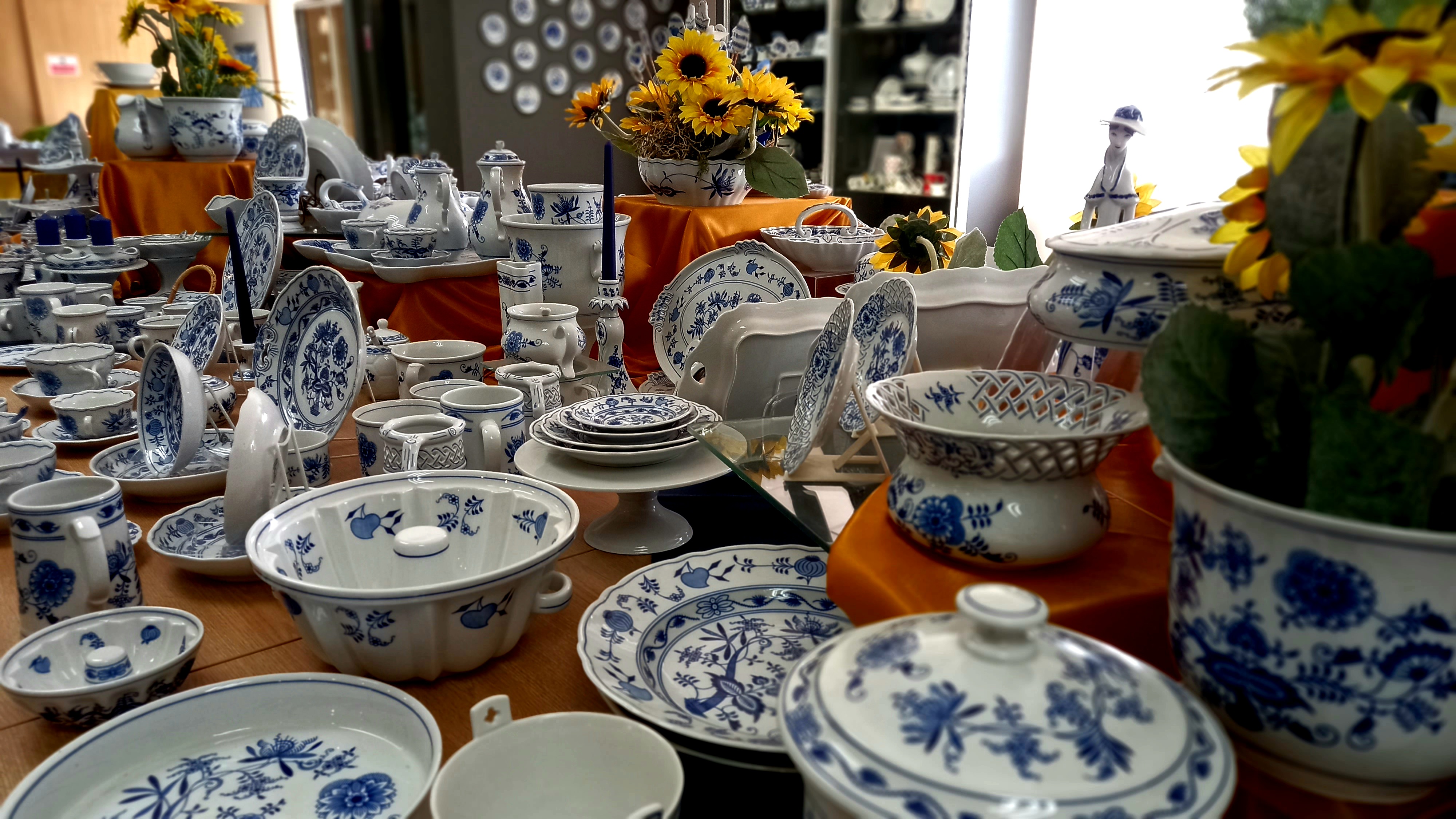 Dům porcelánu s modrou krví foto 2