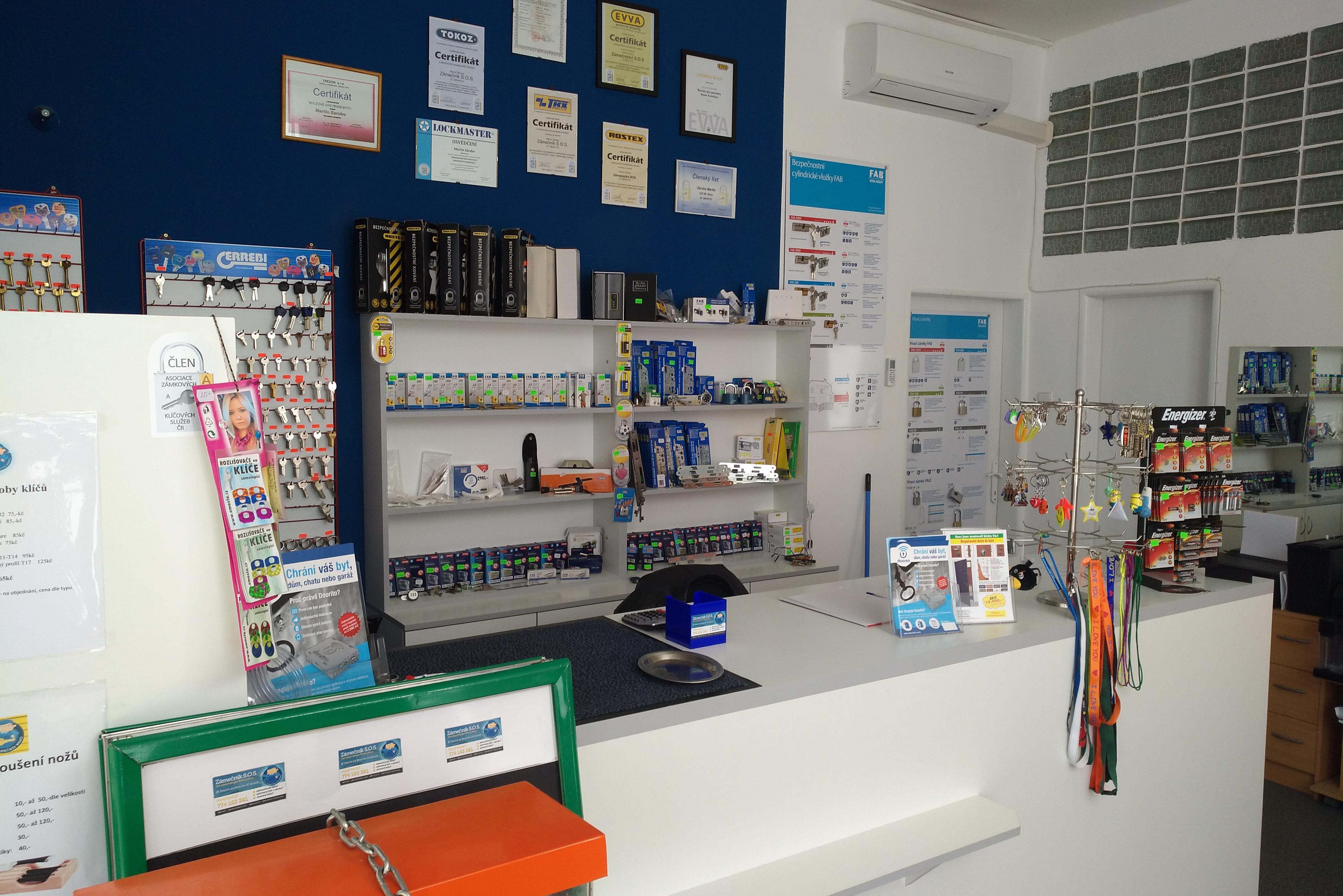 Zámečnictví S. O. S. - Martin Záruba