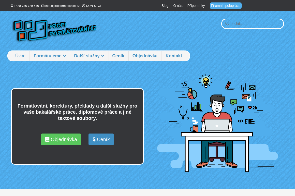 Antonín Bouchal - Profiformátování.cz