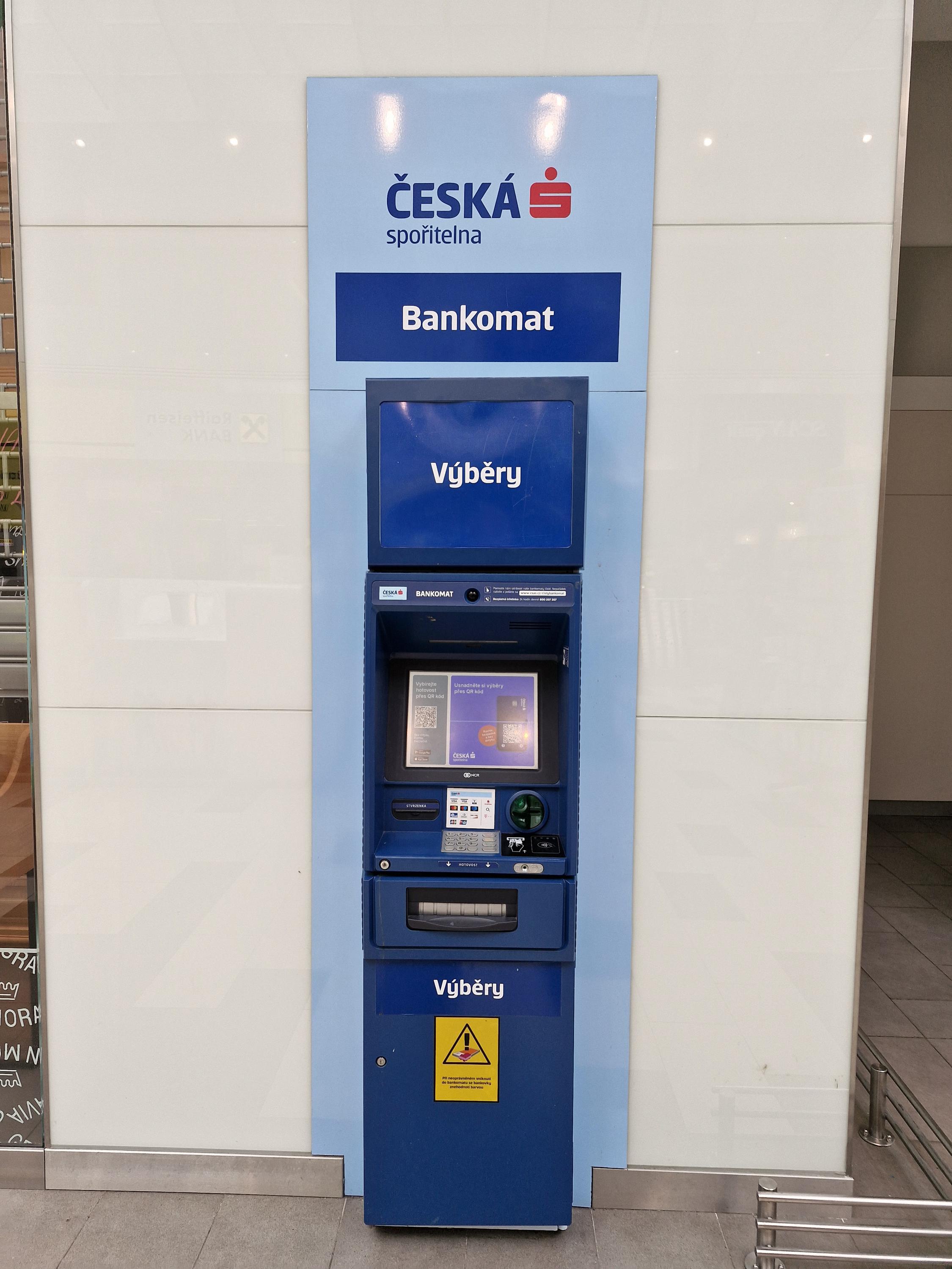 Bankomat České spořitelny foto 1