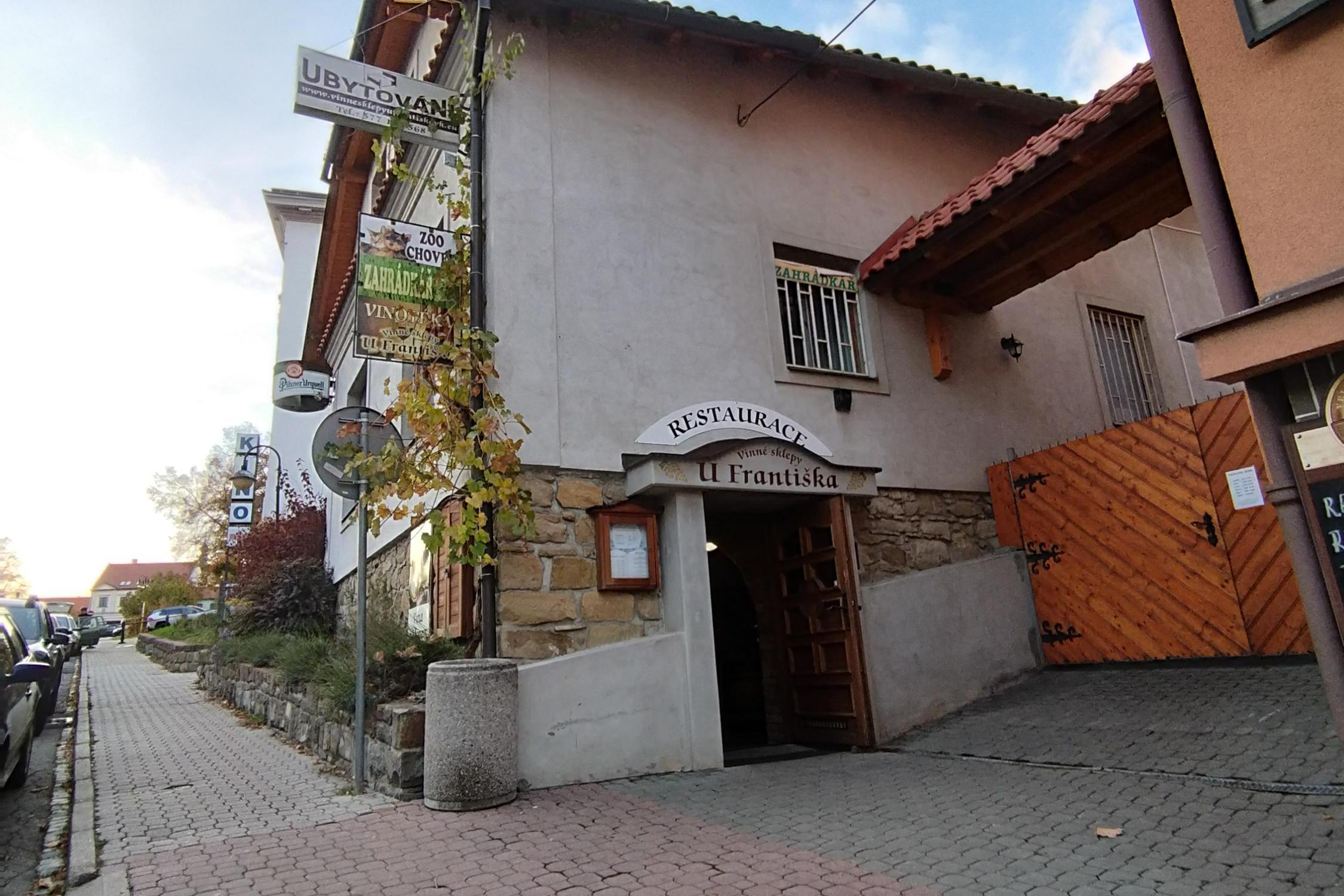 Restaurace vinné sklepy U Františka