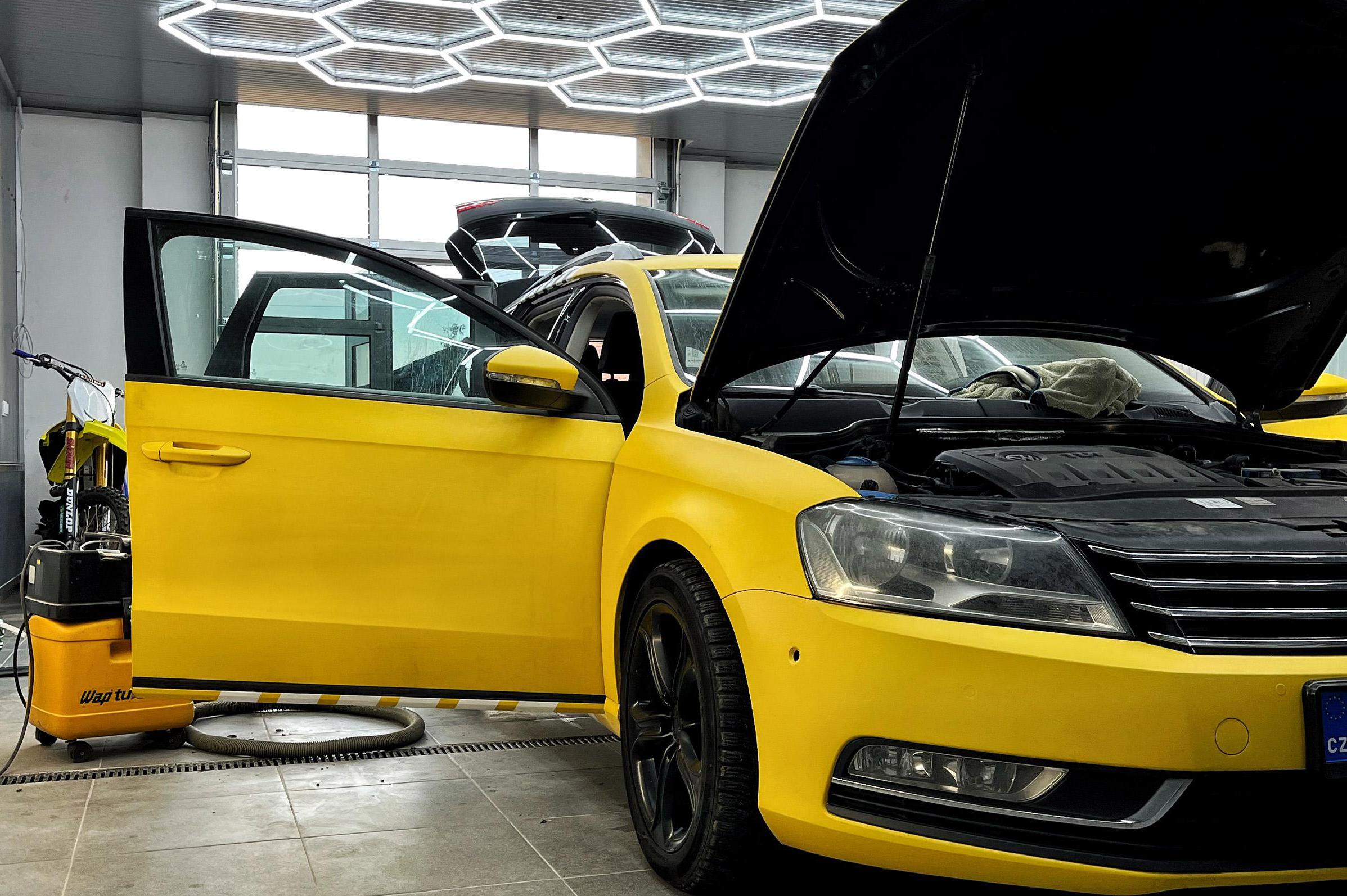 Čištění interiéru vozidel