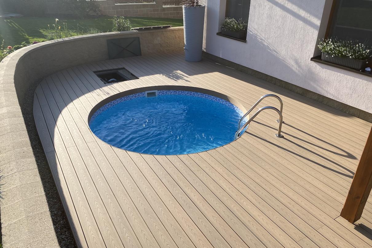 Montáž WPC dřevoplastové terasy