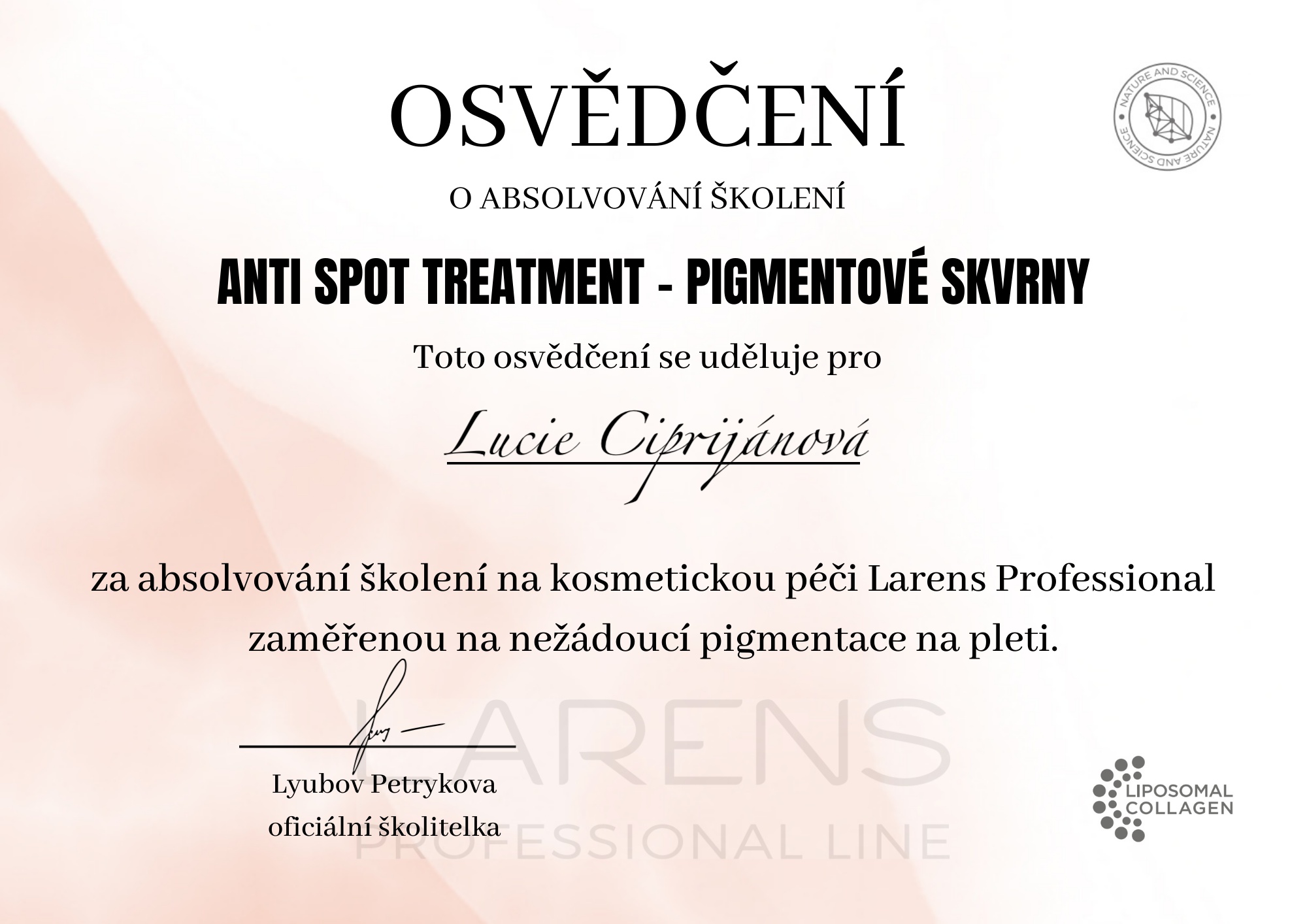 Kosmetika Lucie Ciprijánová foto 4