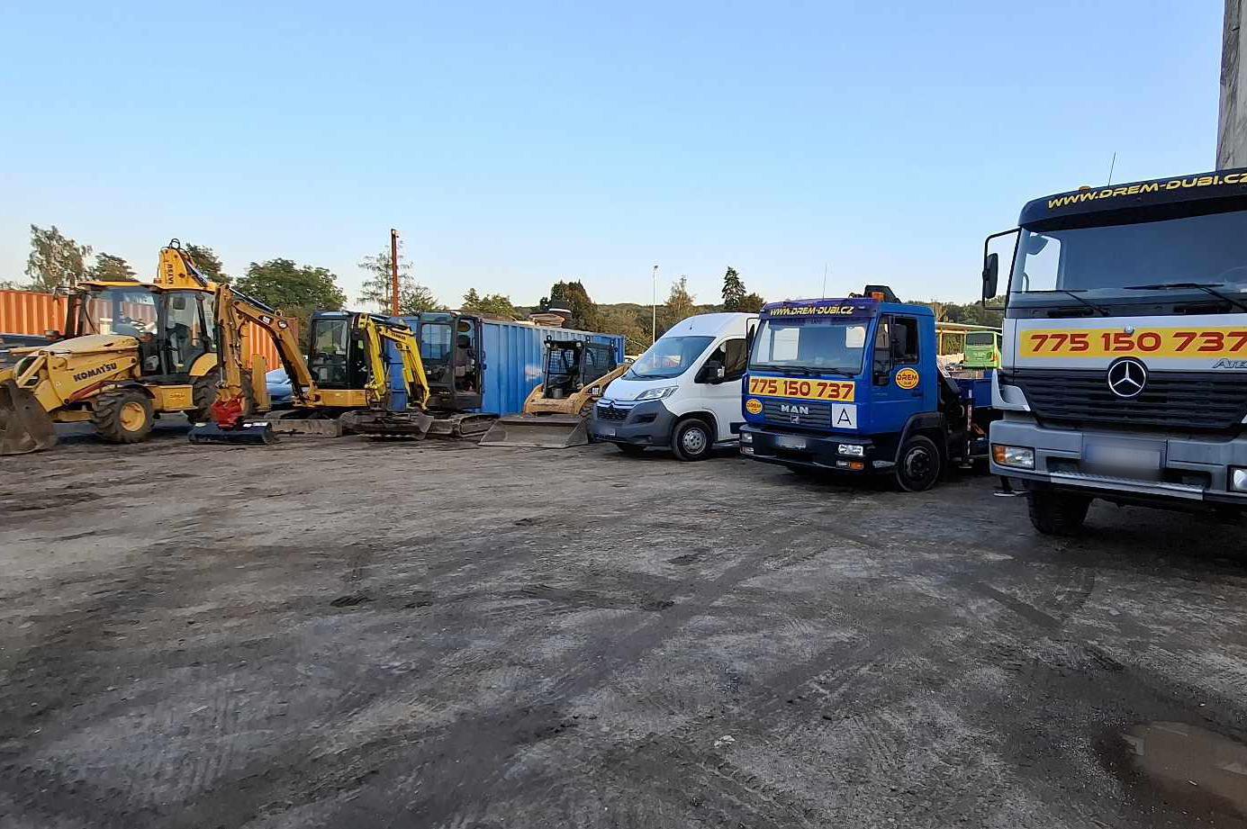 DŘEM - kontejnerová doprava, zemní práce Teplice