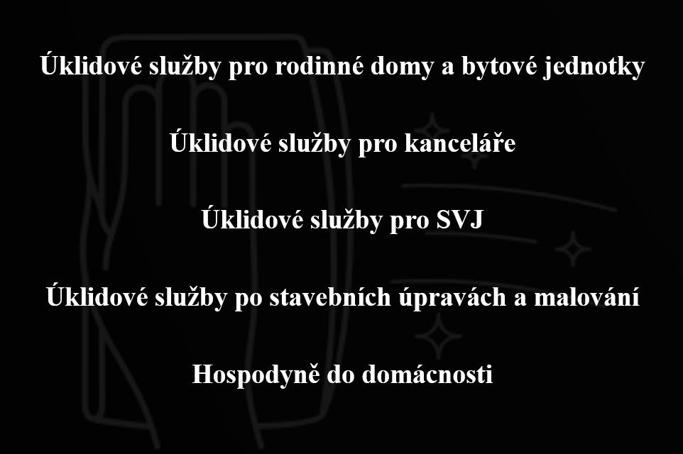 nabídka služeb