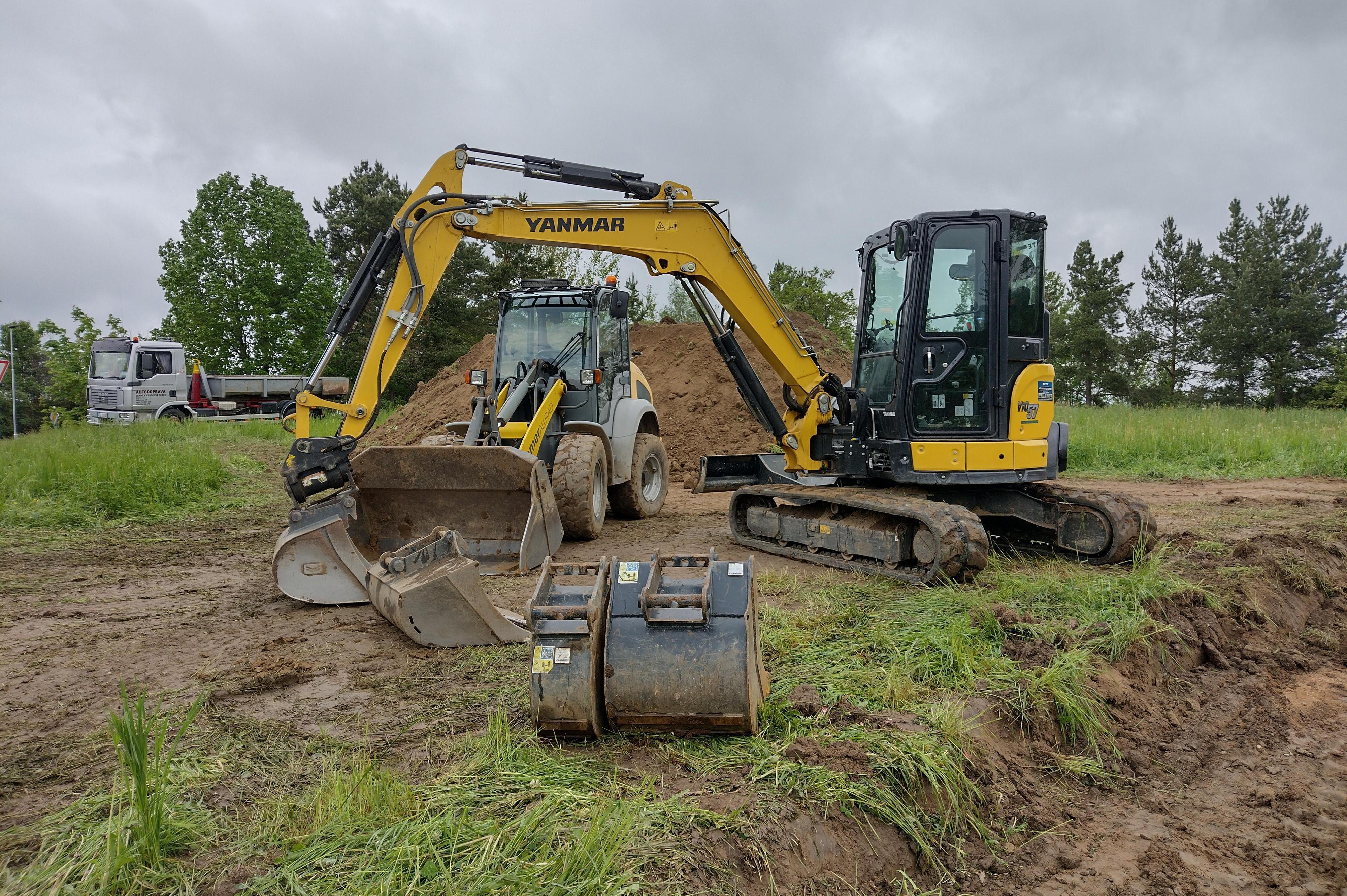 Zemní a výkopové práce, autodoprava Jan Sova