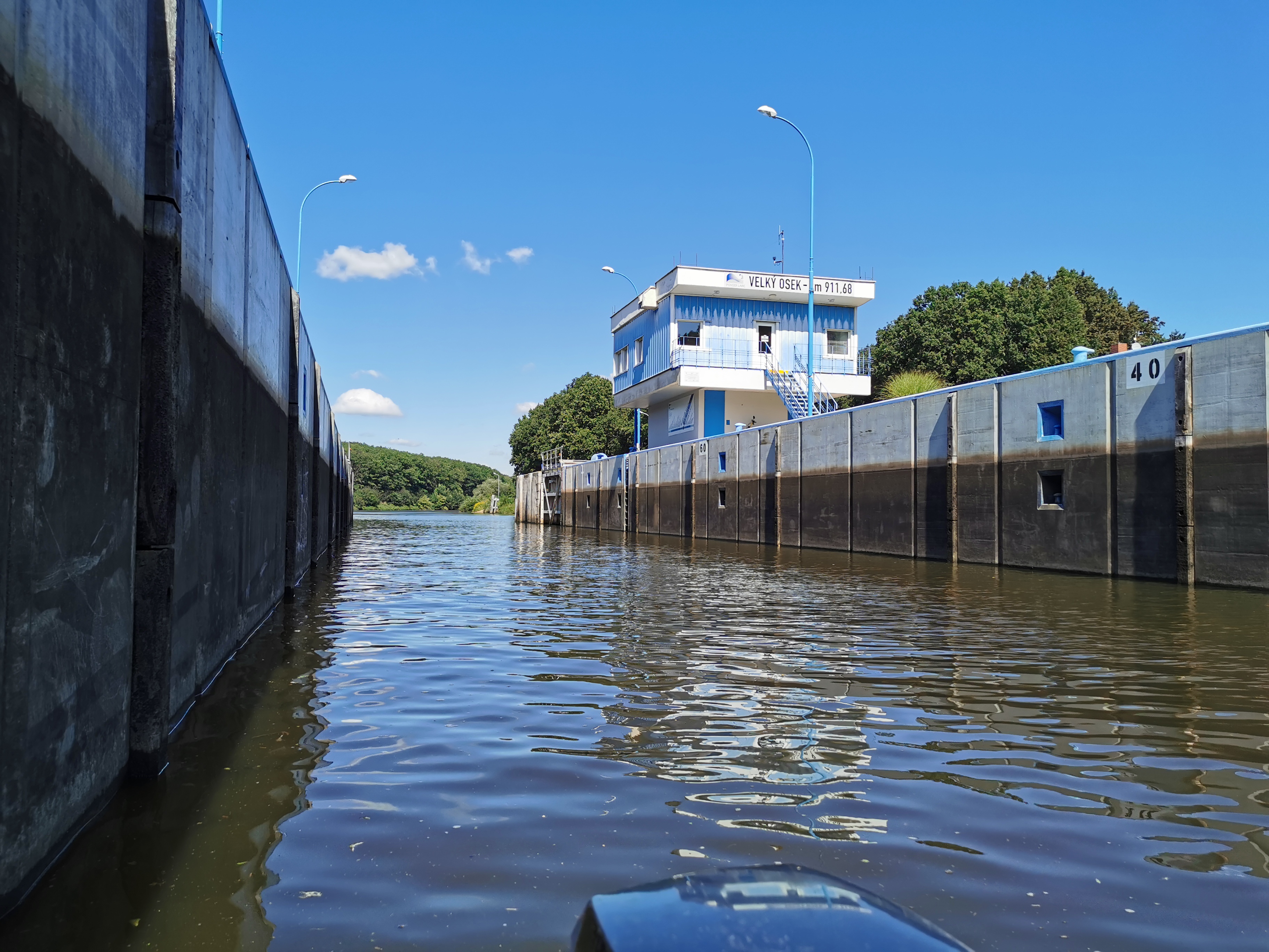 Plavební komora Velký Osek foto 1