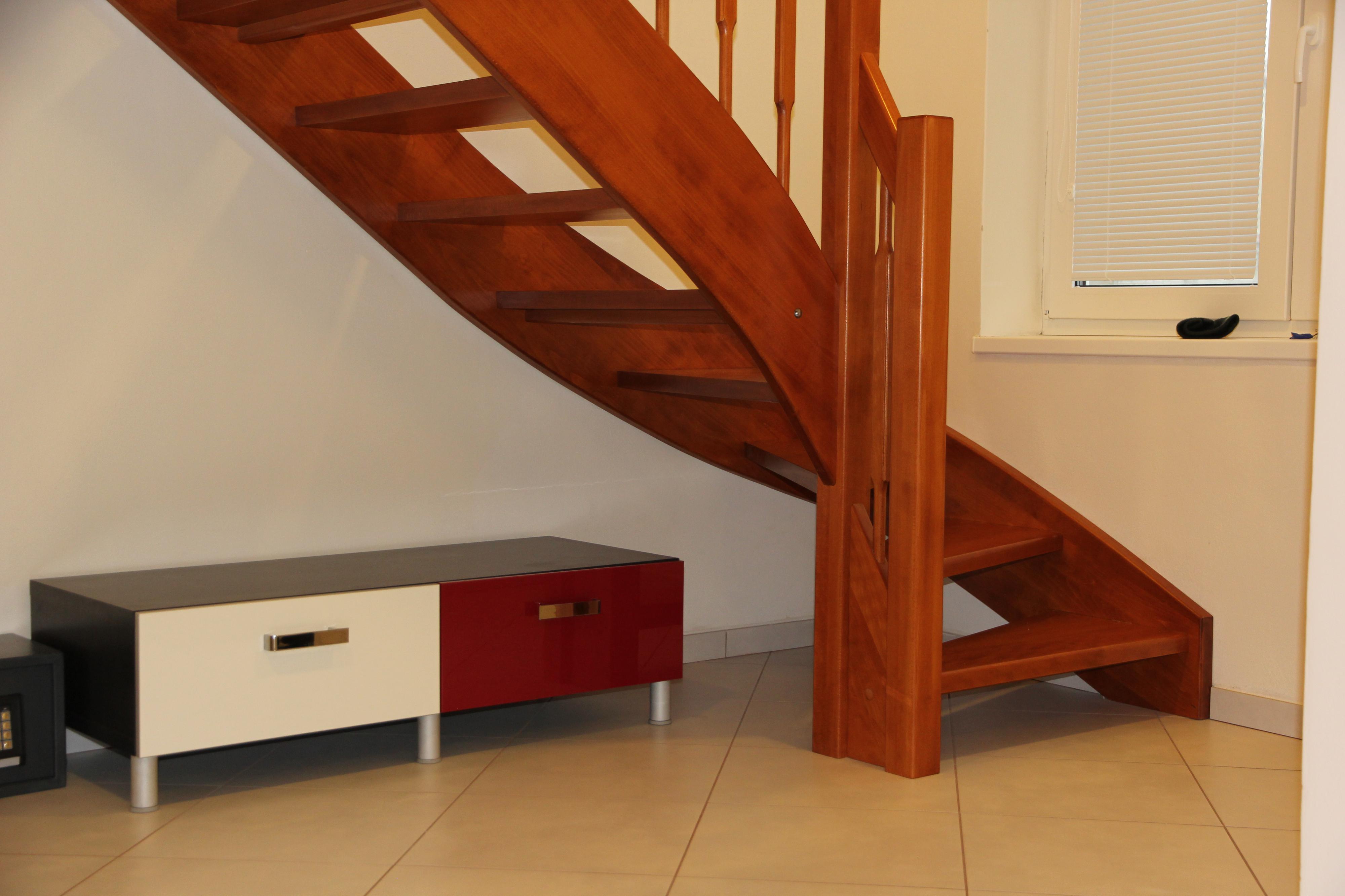 Točité otevřené schody