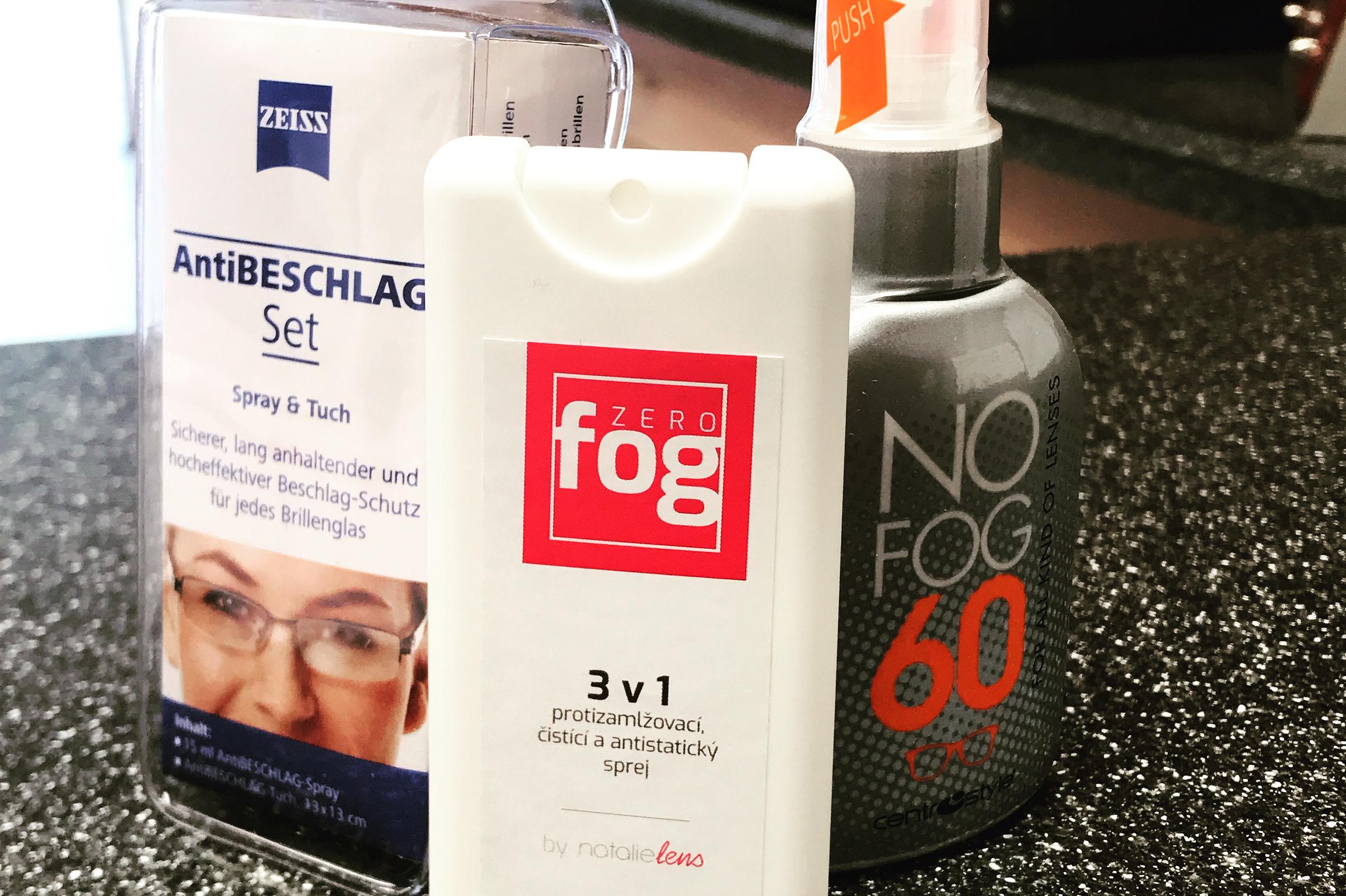 Protizamlžovací přípravky