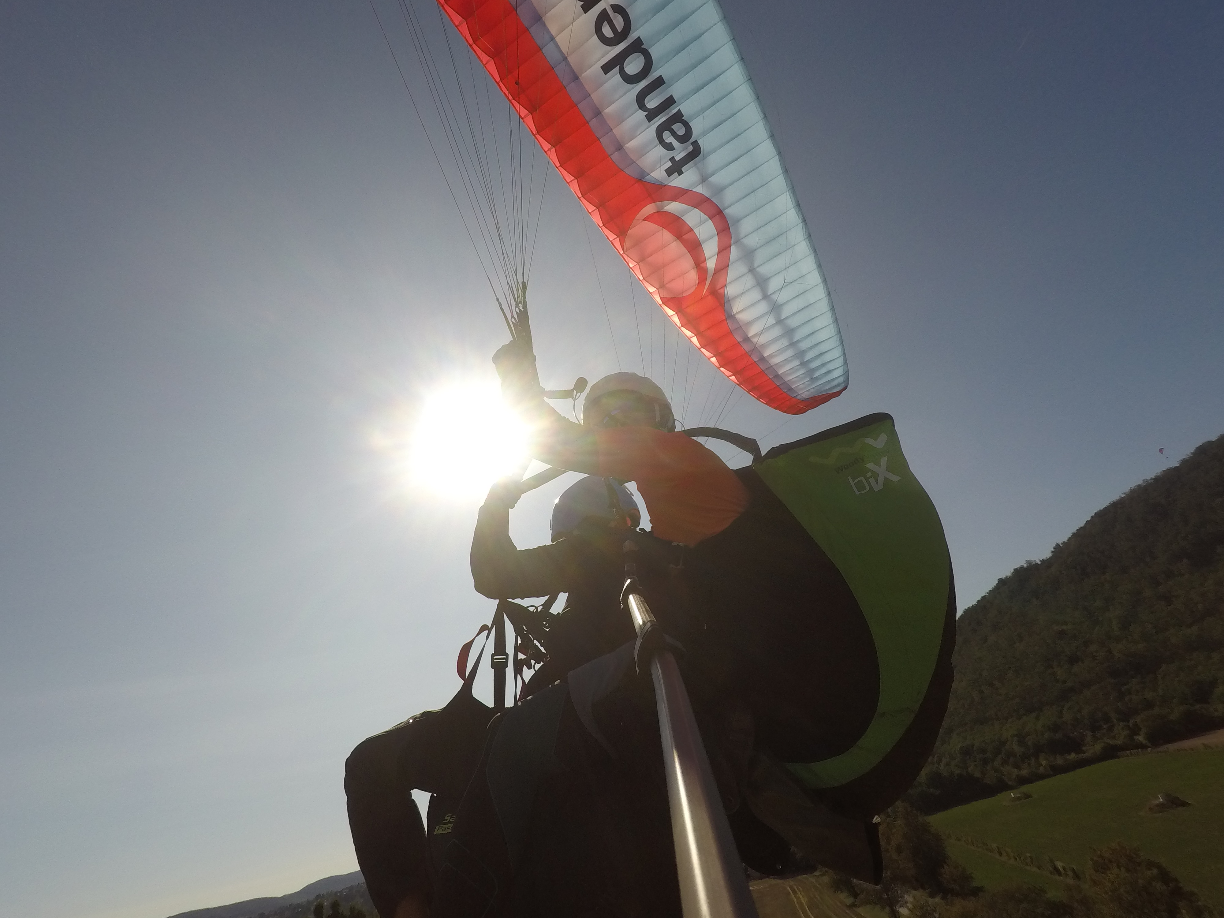 Tandem paragliding nad Prahou foto 4