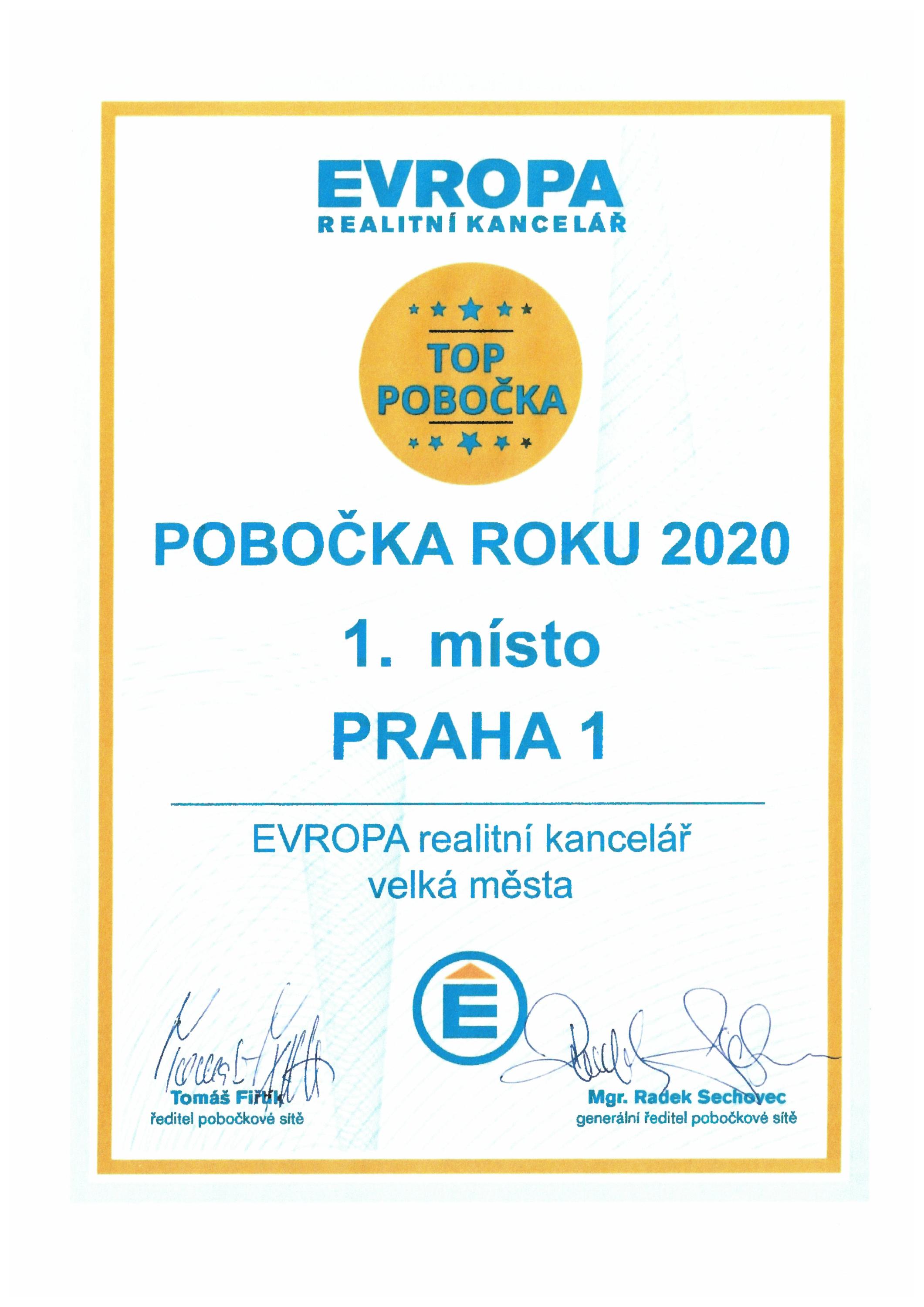 EVROPA realitní kancelář PRAHA foto 5