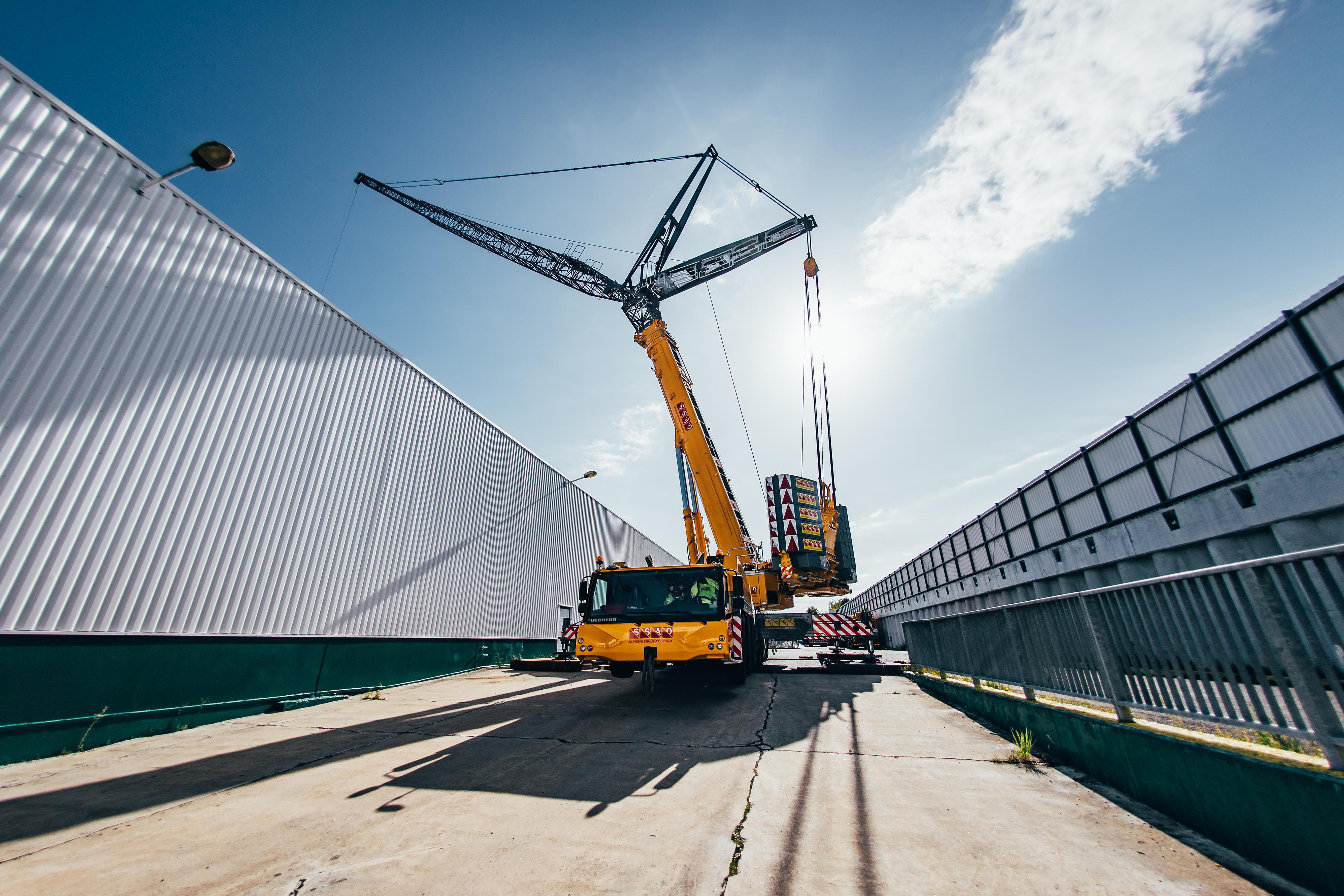 SSAD - jeřábnické práce