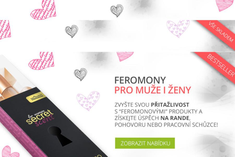 Kvalitní parfémy s feromony jak pro ženy, tak muže