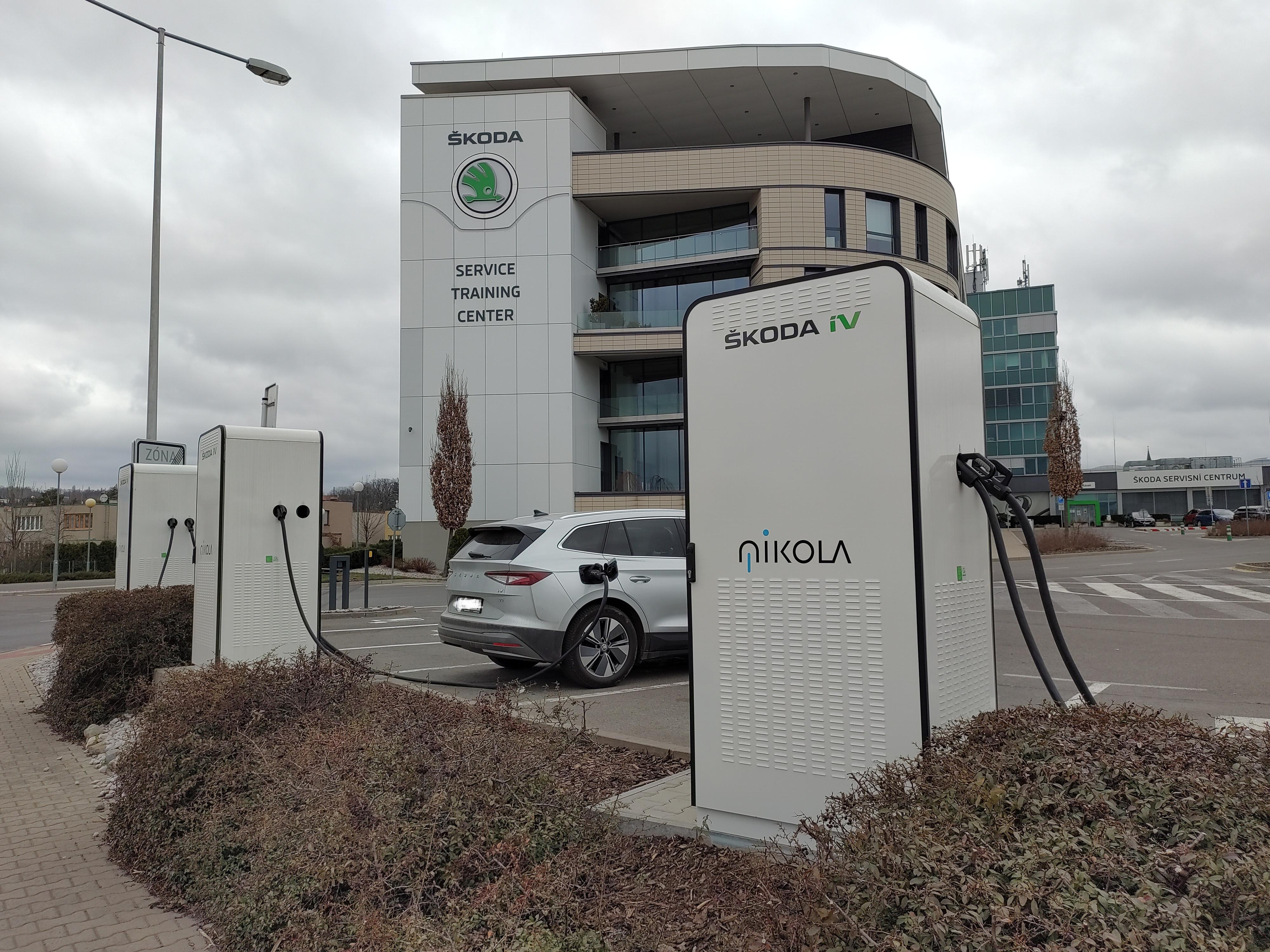 ŠKO-ENERGO - nabíjecí stanice