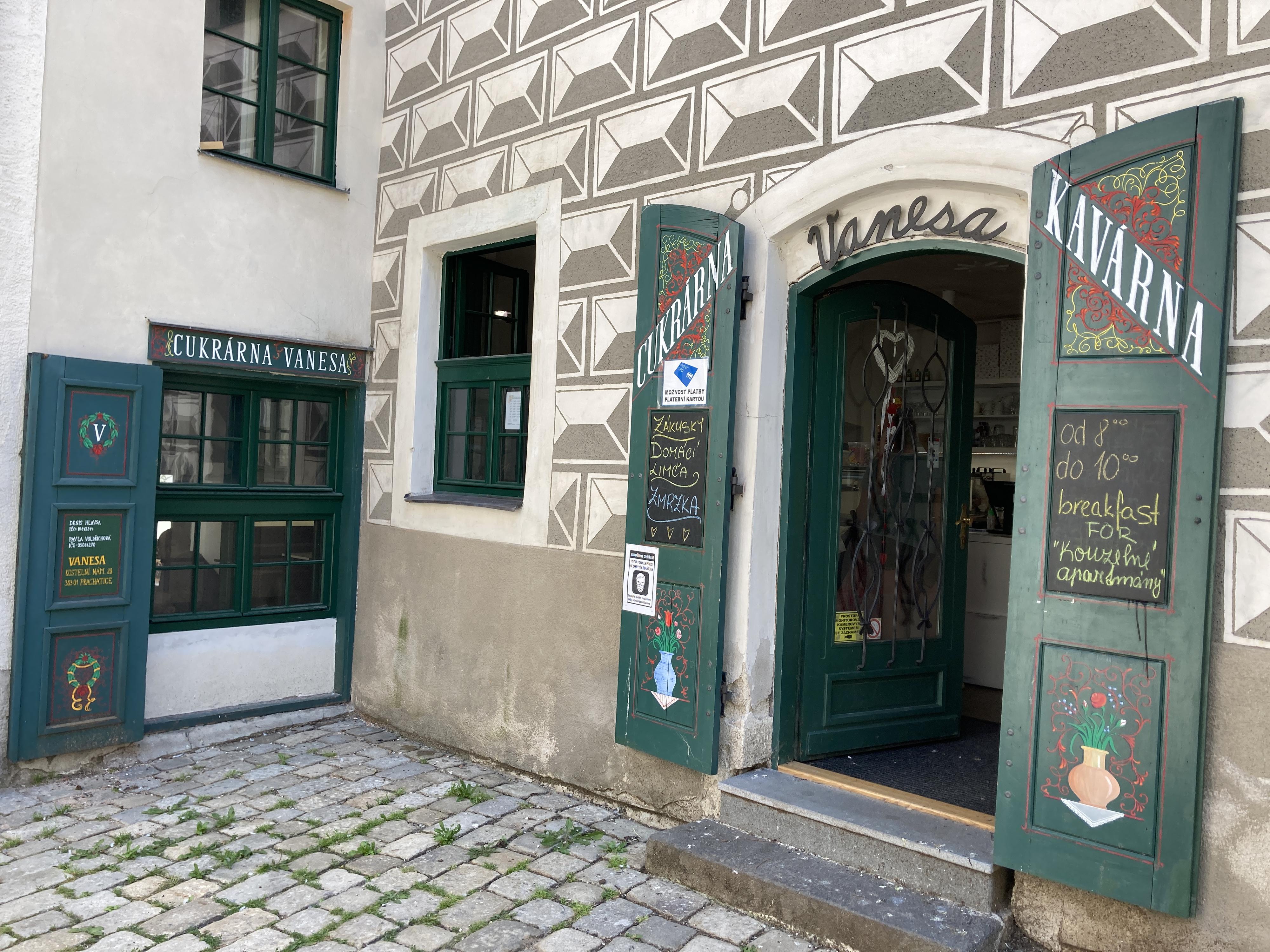 Kavárna a Cukrárna Vanesa
