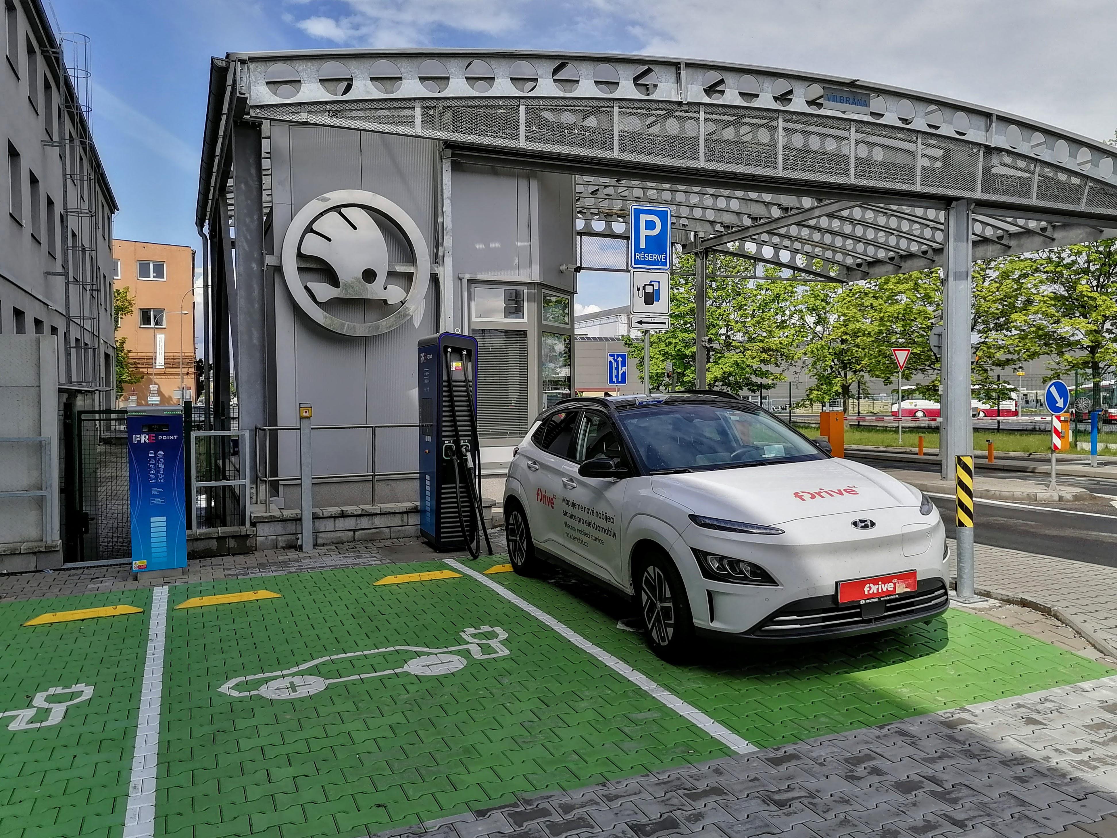 PREpoint - nabíjecí stanice PRE