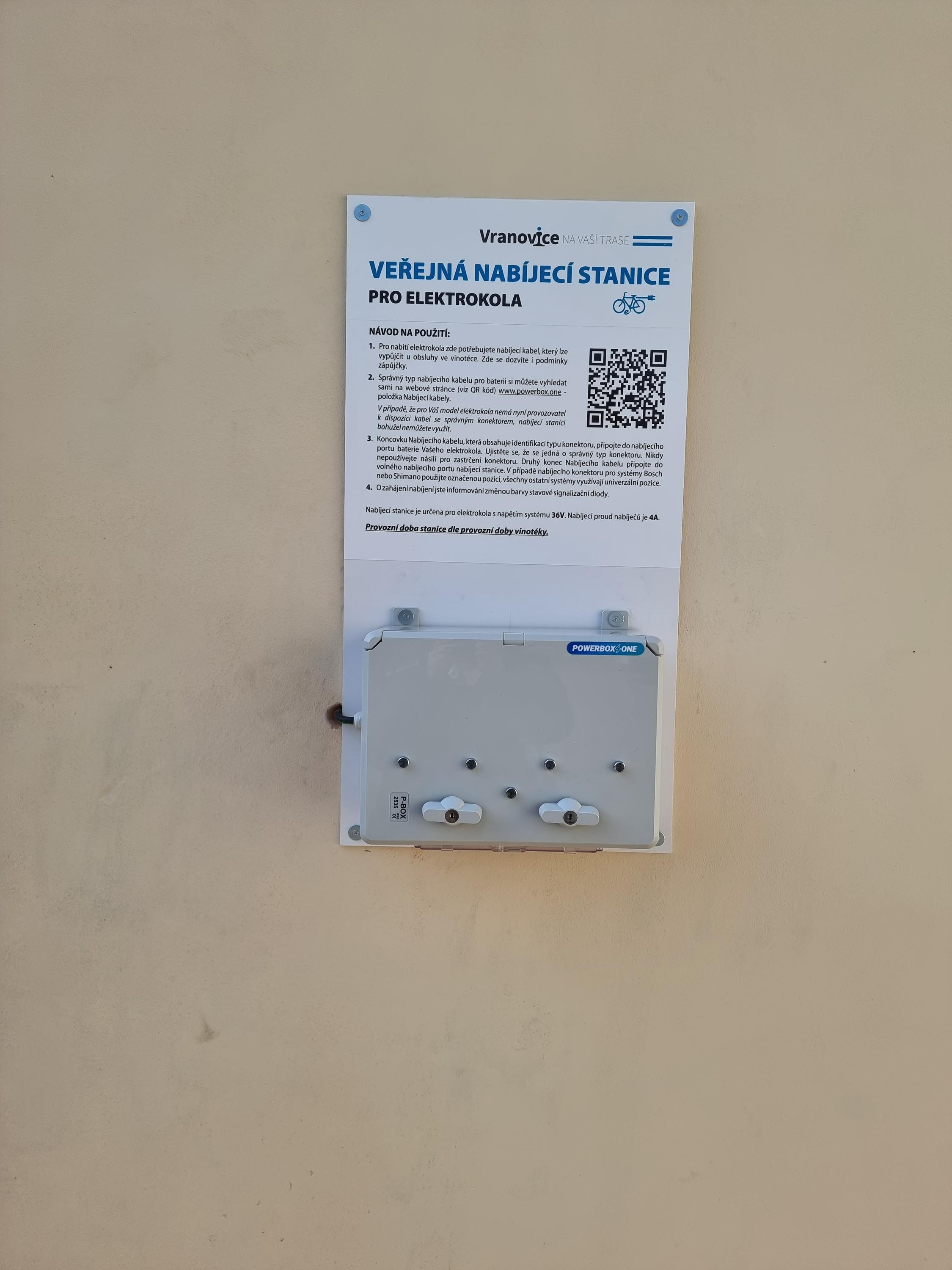 Nabíjecí stanice Budova SDH Vranovice foto 3