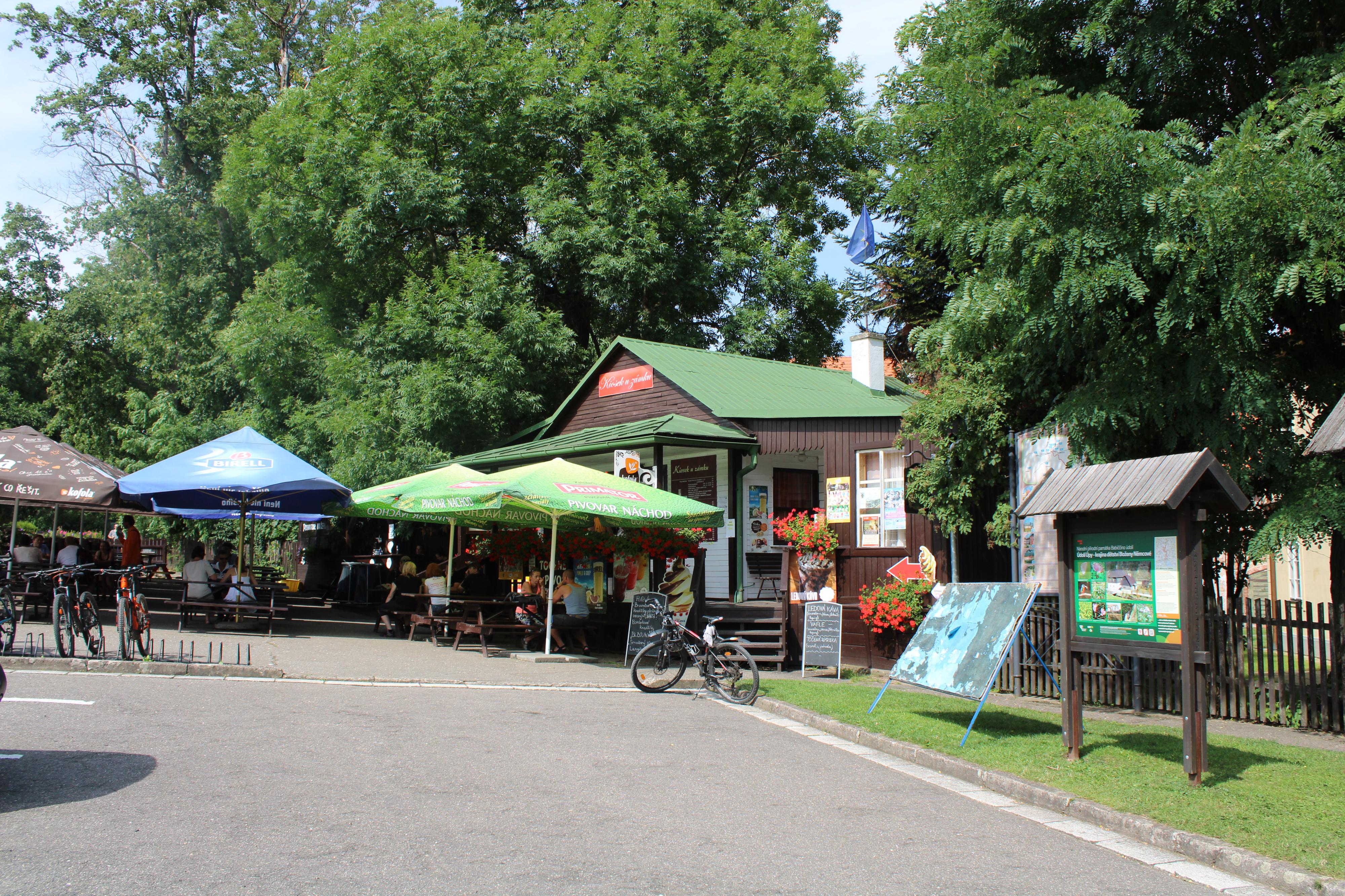 Kiosek u zámku