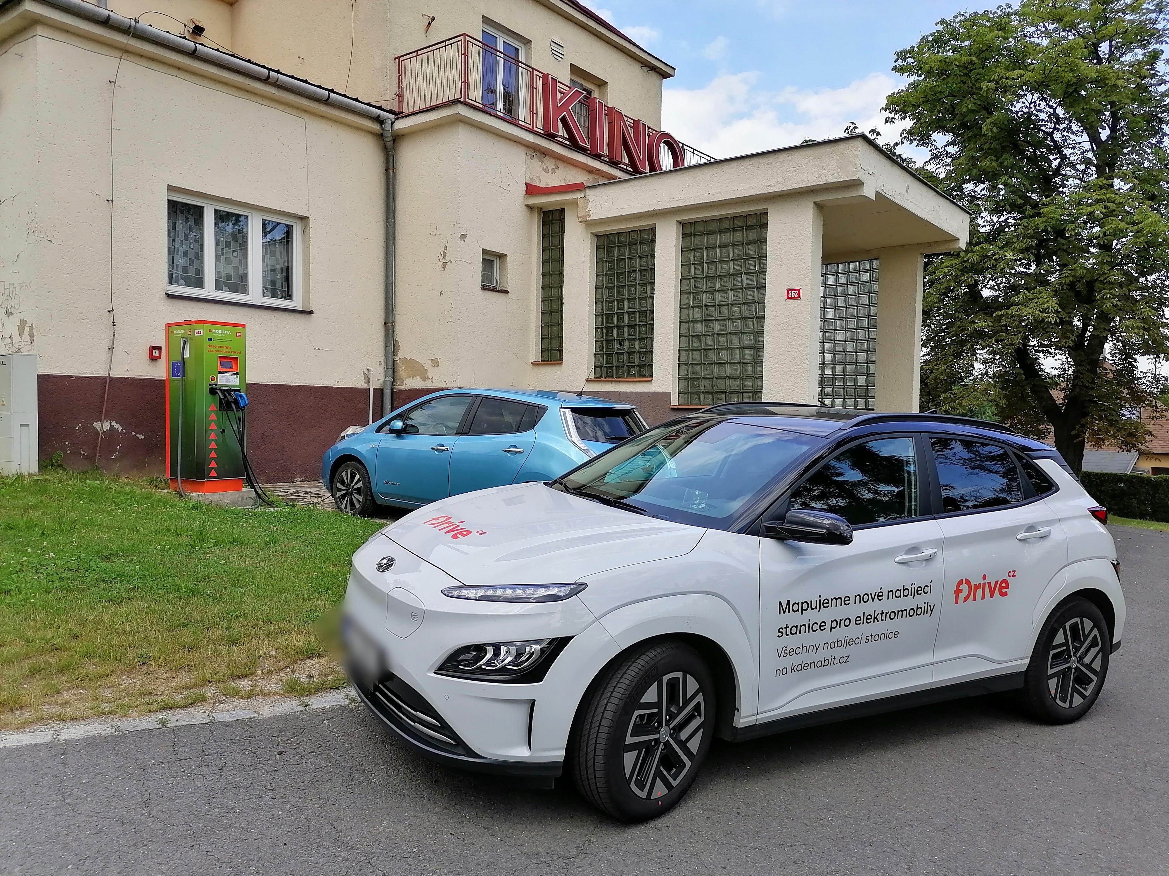 Nabíjecí stanice ČEZ