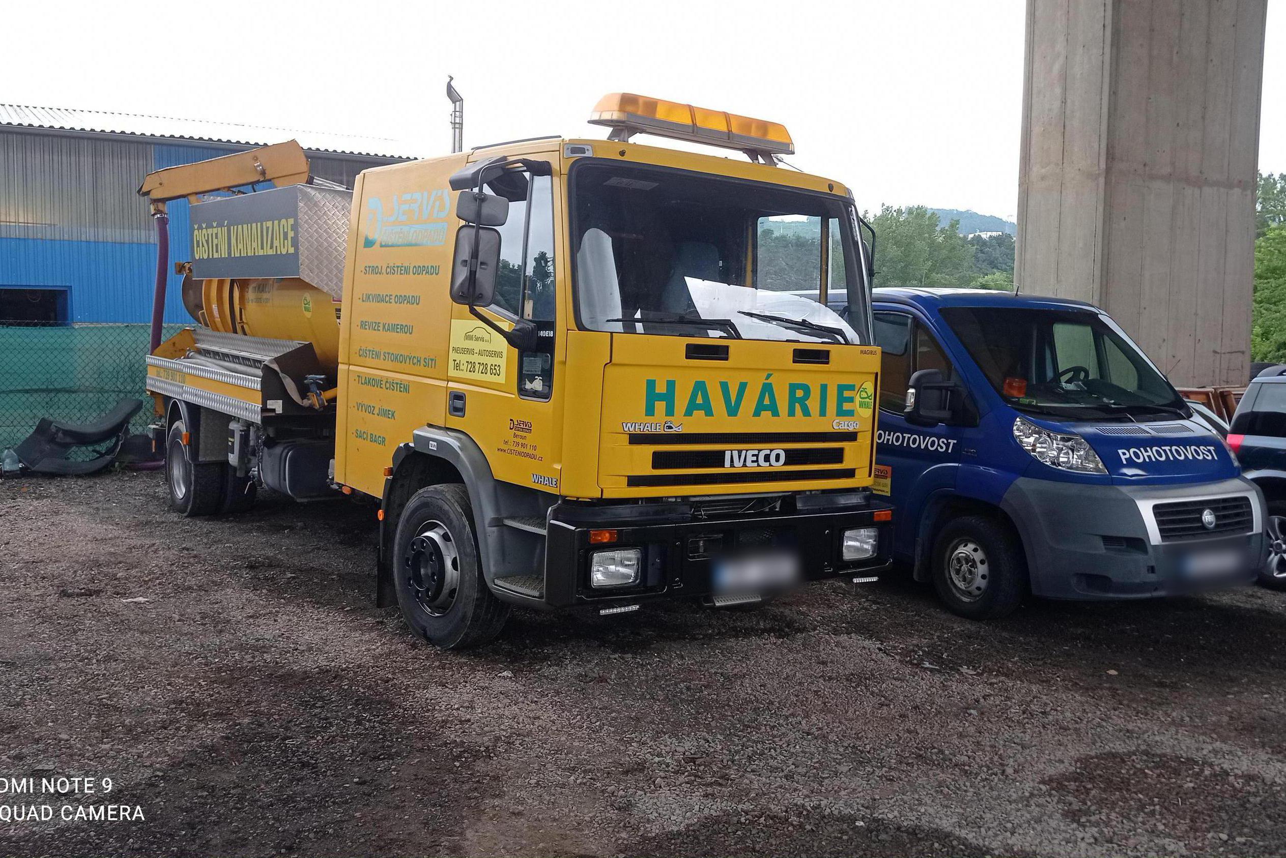 Dudáček Miroslav čištění kanalizace