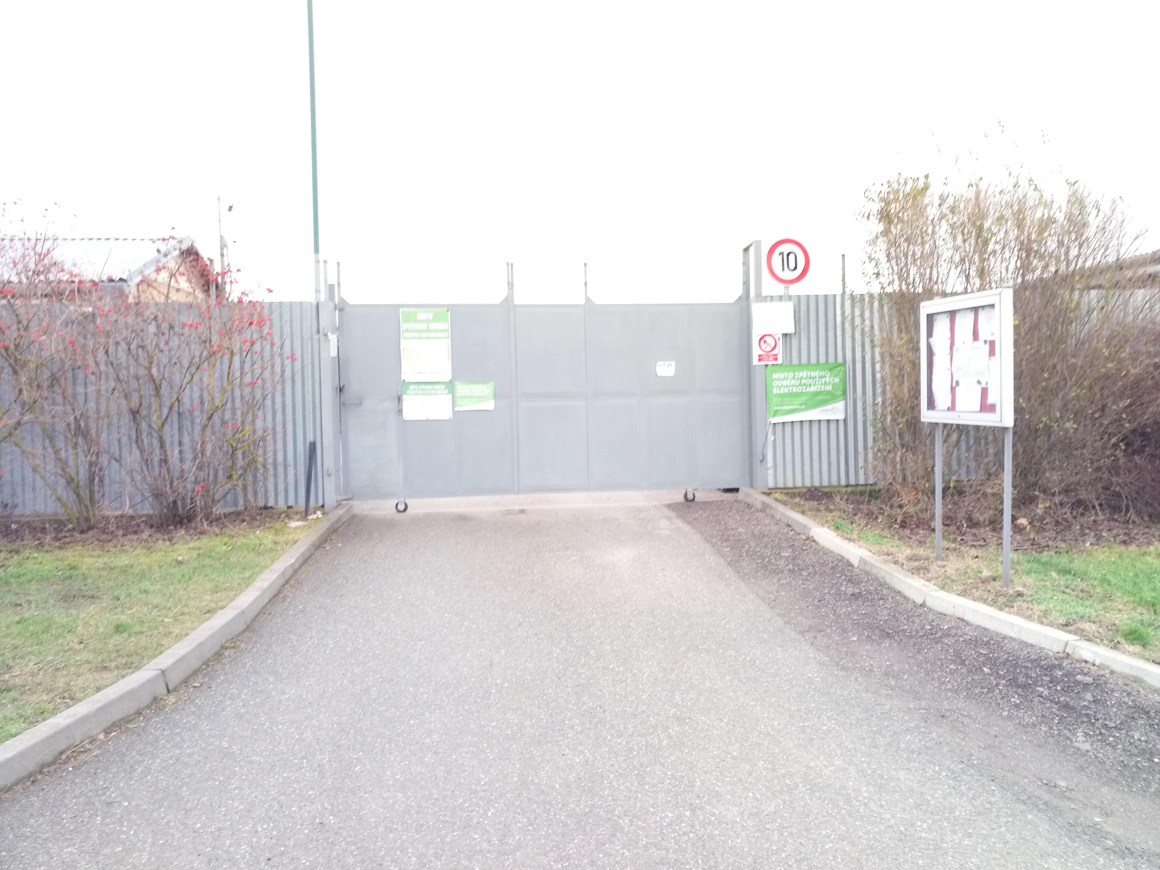 Sběrný dvůr Velké Bílovice