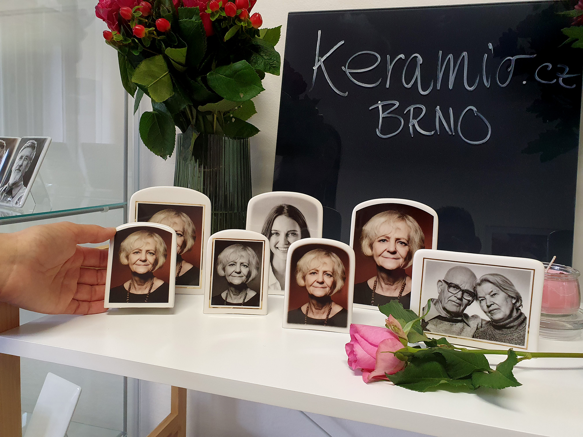 Foto na hrob - KERAMIO foto 3
