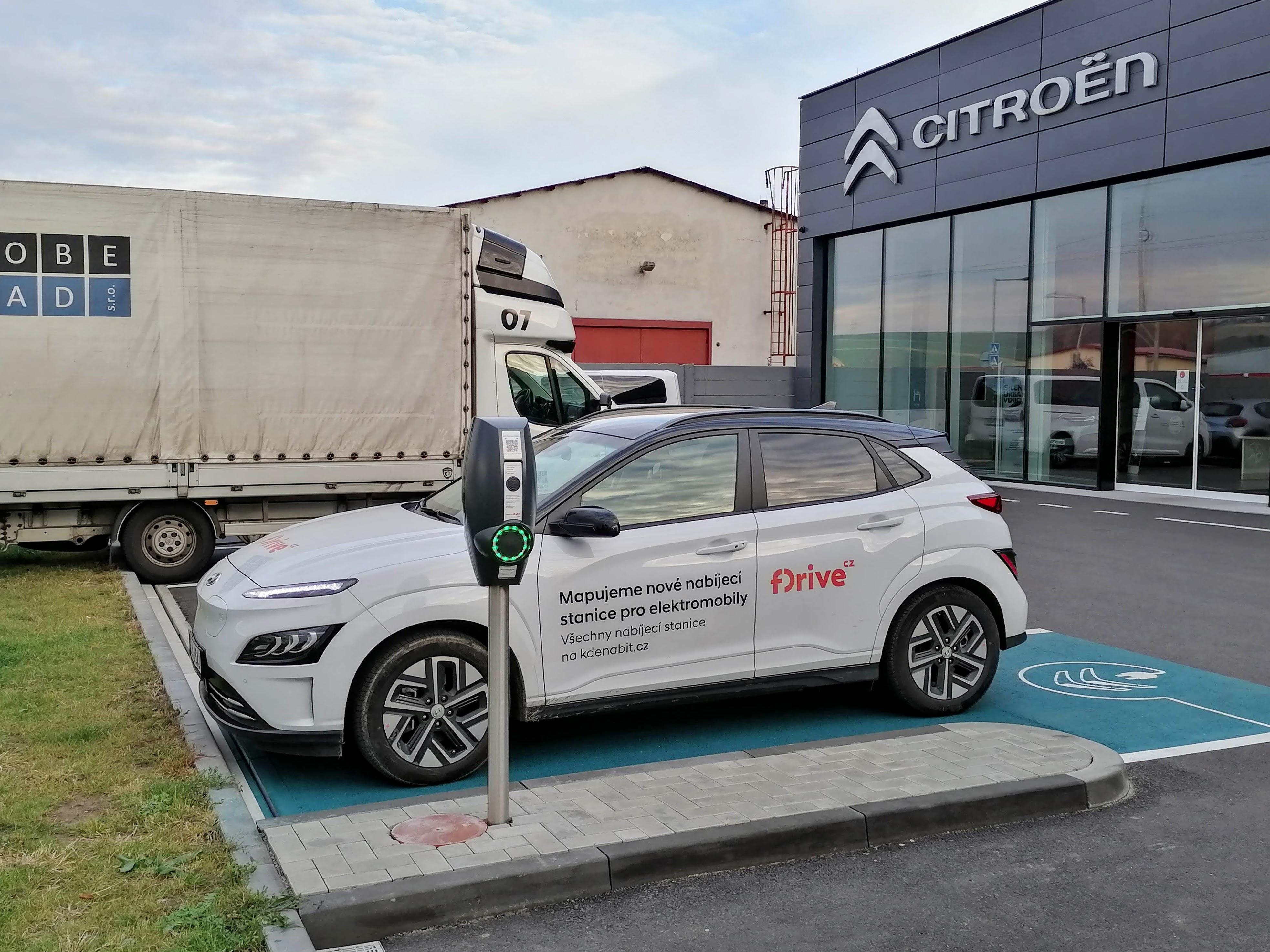 Dobíjecí stanice E.ON