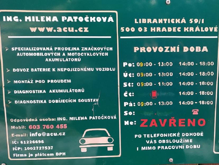 Ing. Milena Patočková foto 2