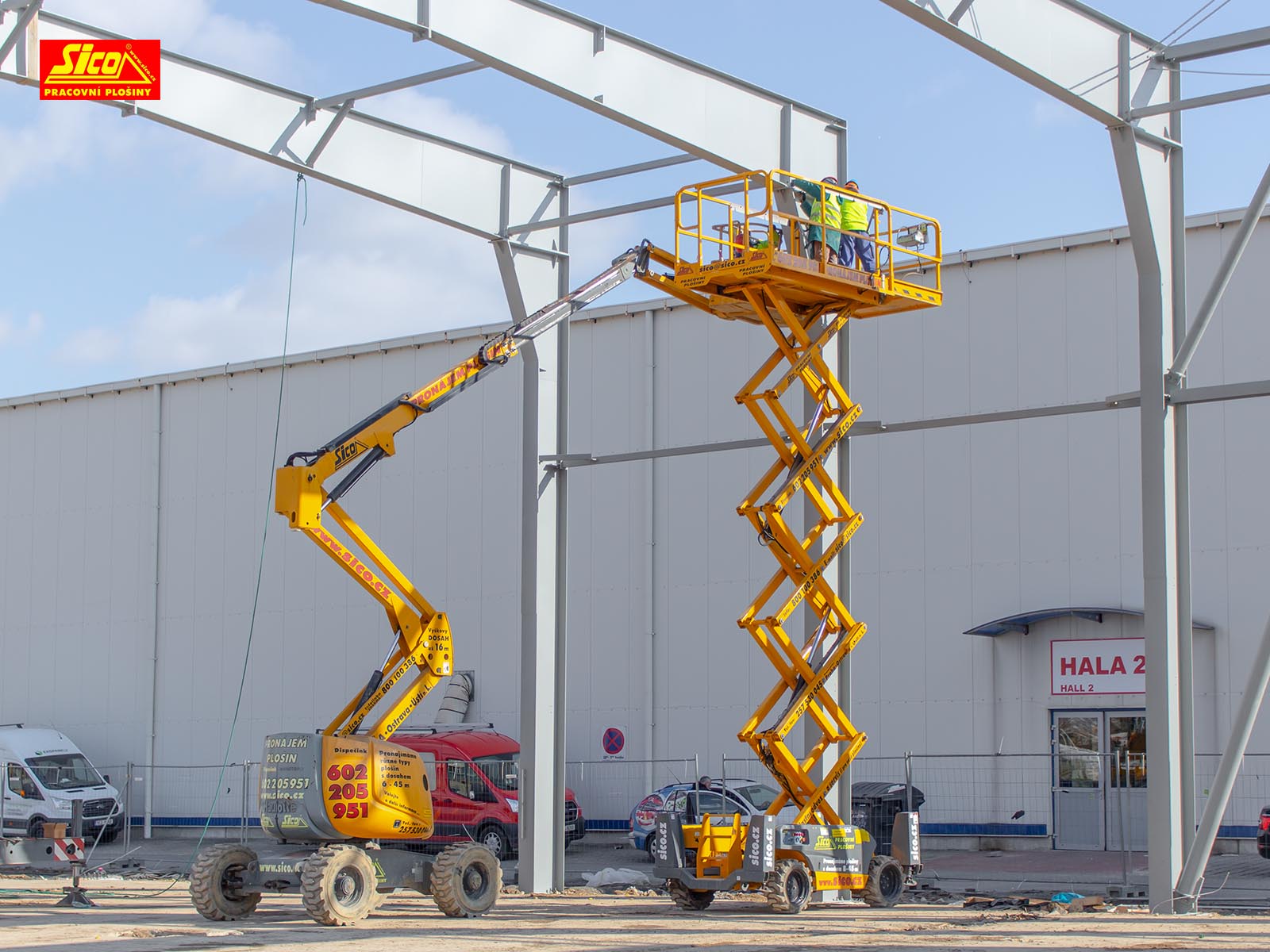 SICO RENT pracovní plošiny foto 5