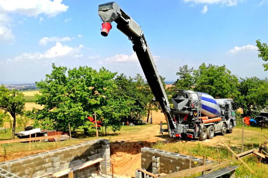 Míchaný beton - prodej a doprava