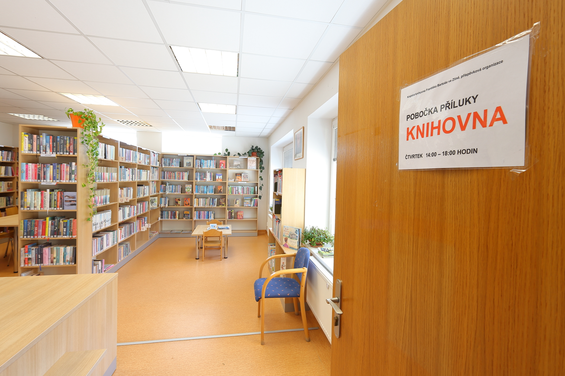 Knihovna Příluky, pobočka Krajské knihovny Františka Bartoše ve Zlíně foto 4