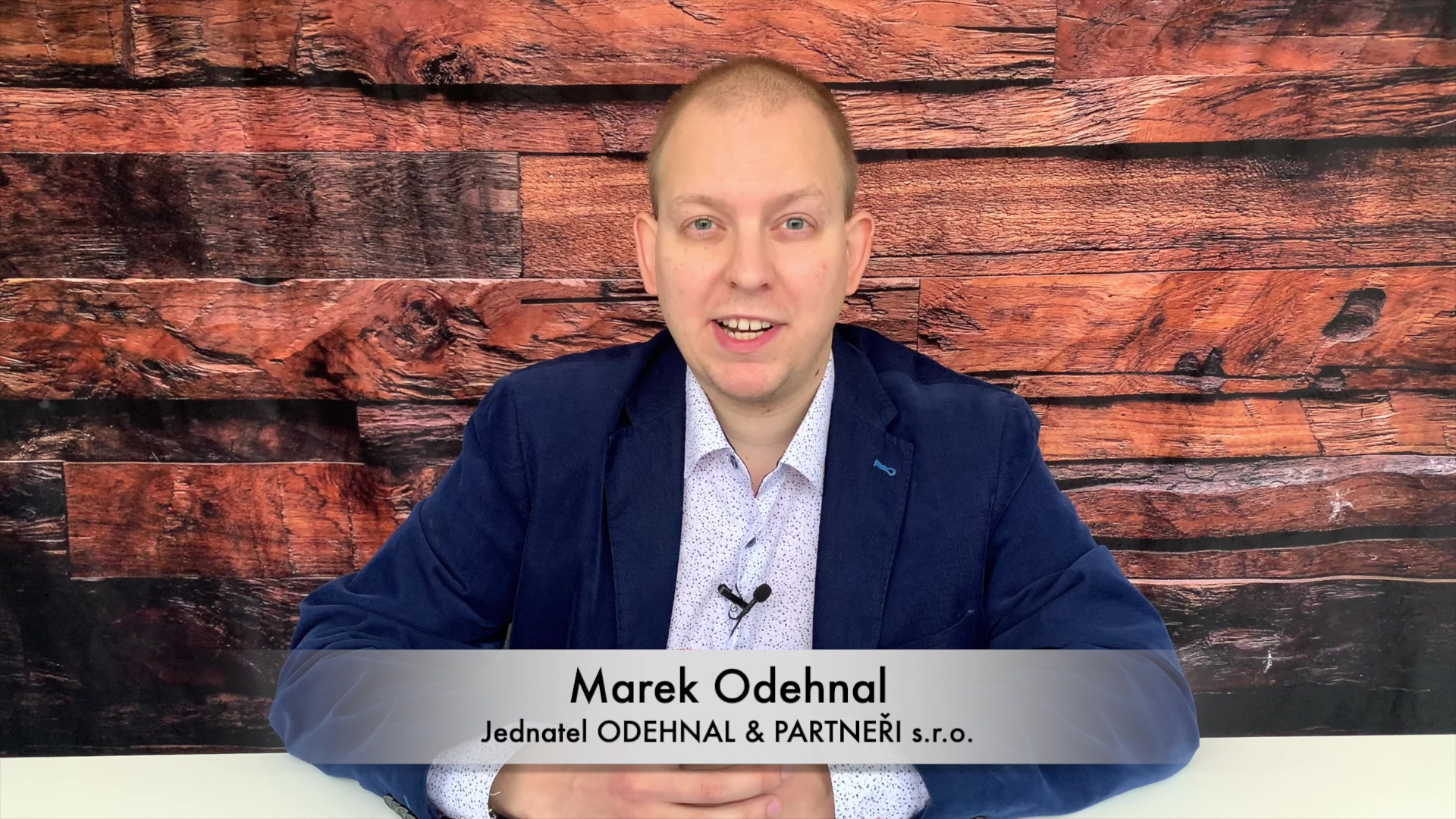 Marek Odehnal, MBA - privátní investiční poradce foto 2 (náhled videa)