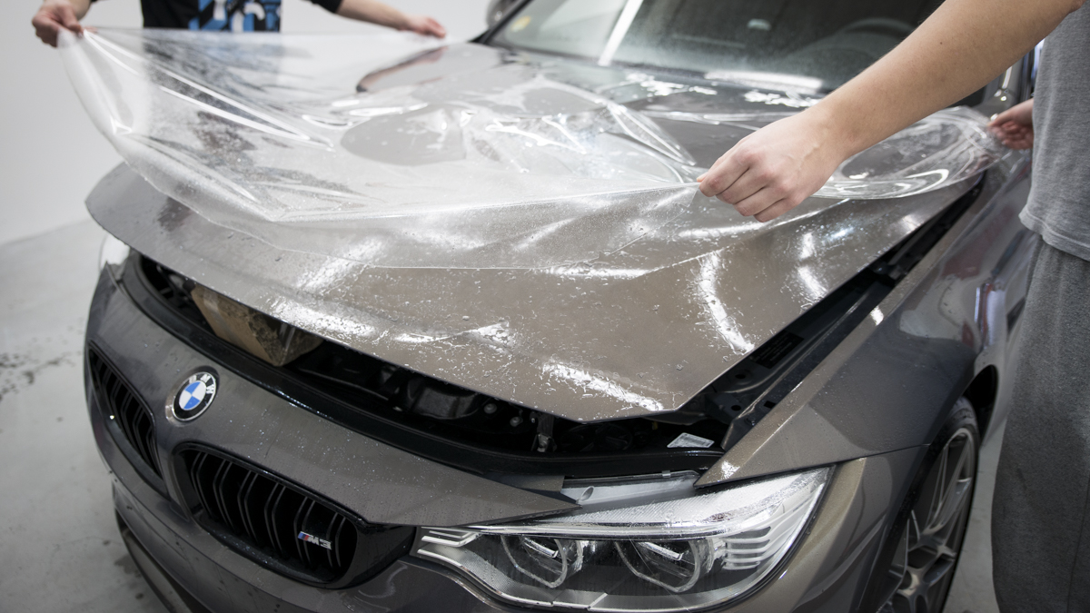 Instalace ochranných PPF fólií