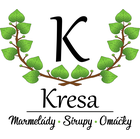Logo obchodu Kresa - marmelády, sirupy, omáčky