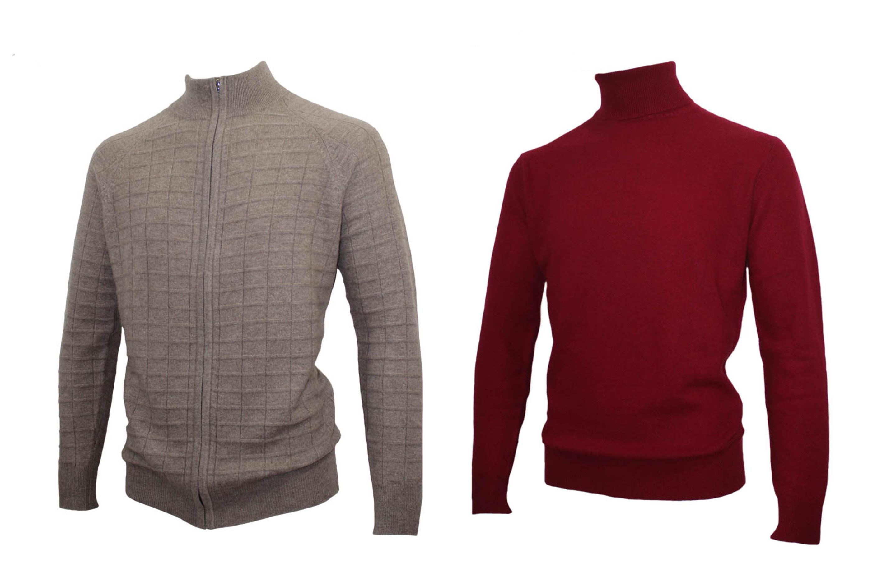 100% Pánské Kašmírové svetry a další produkty