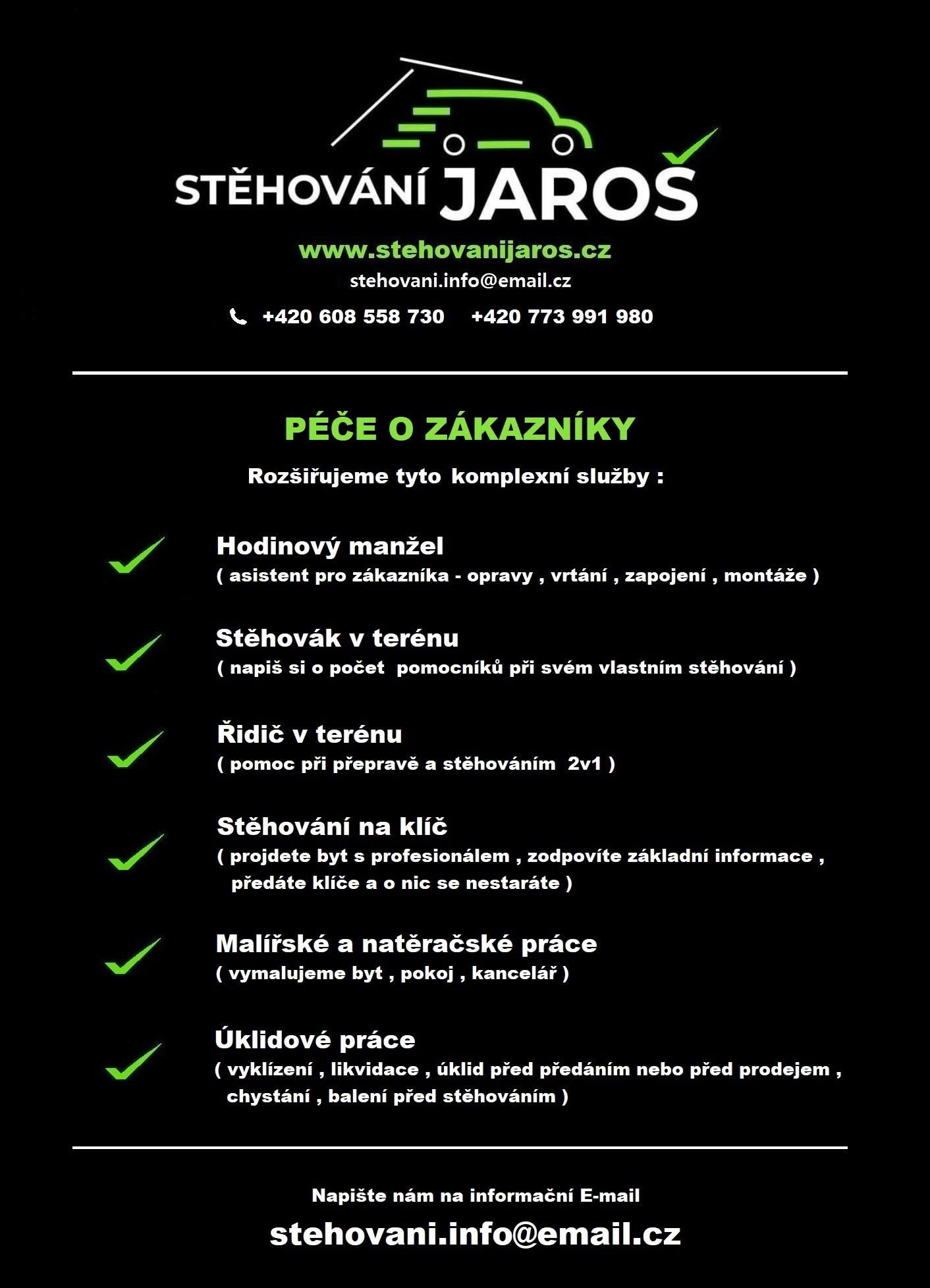 Stěhování JAROŠ foto 2