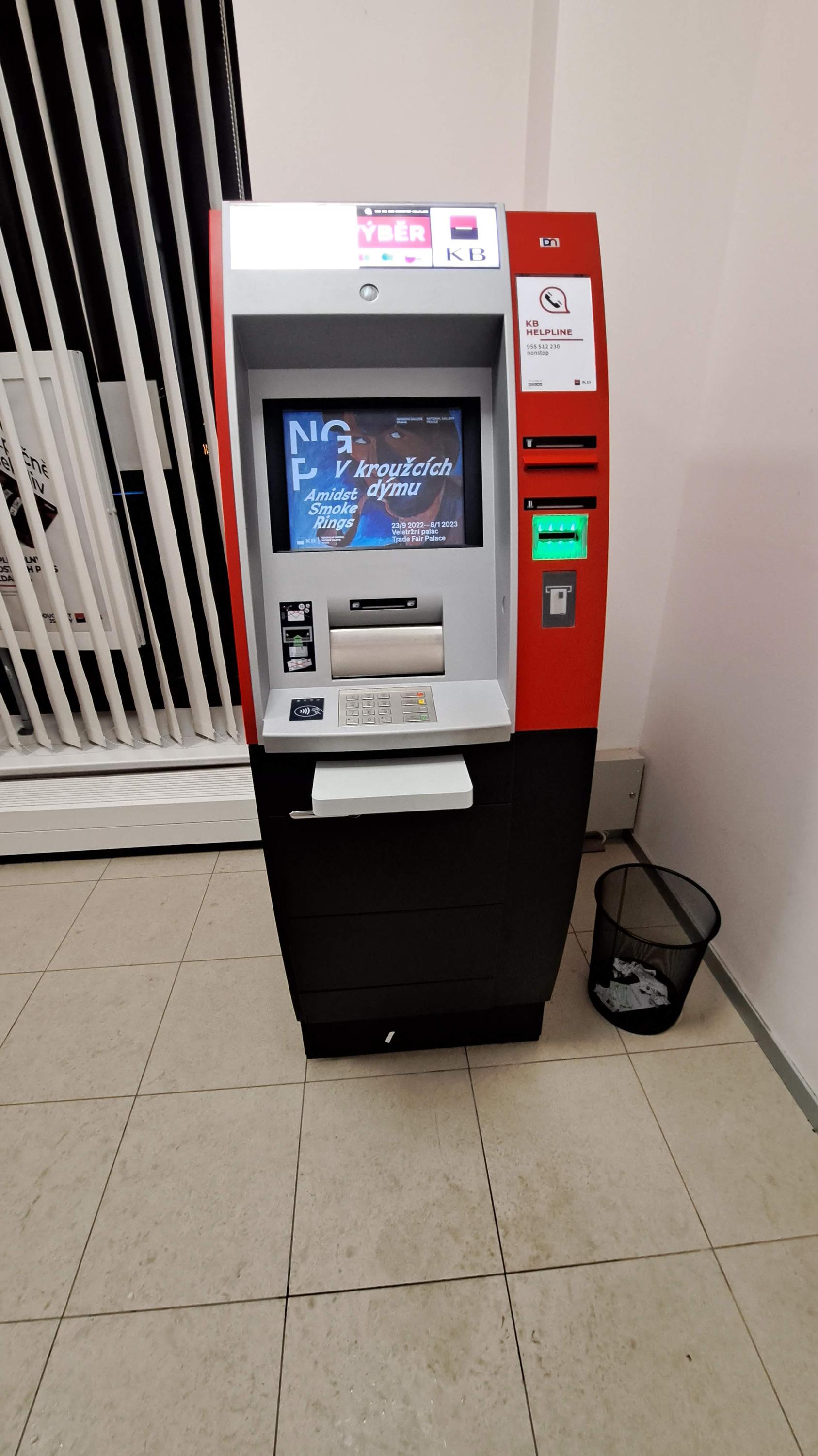 Bankomat Komerční banky foto 2