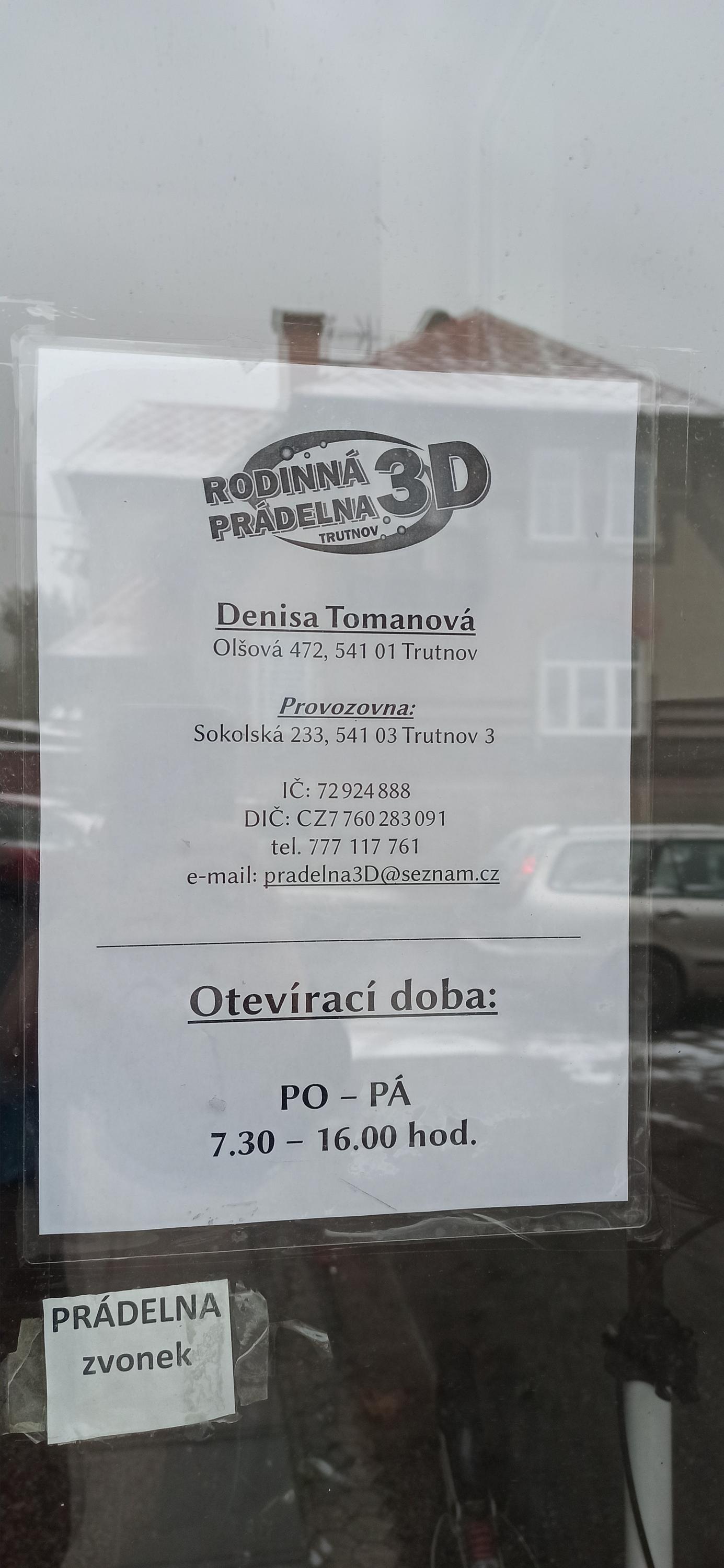 Rodinná prádelna 3D, s.r.o. foto 2