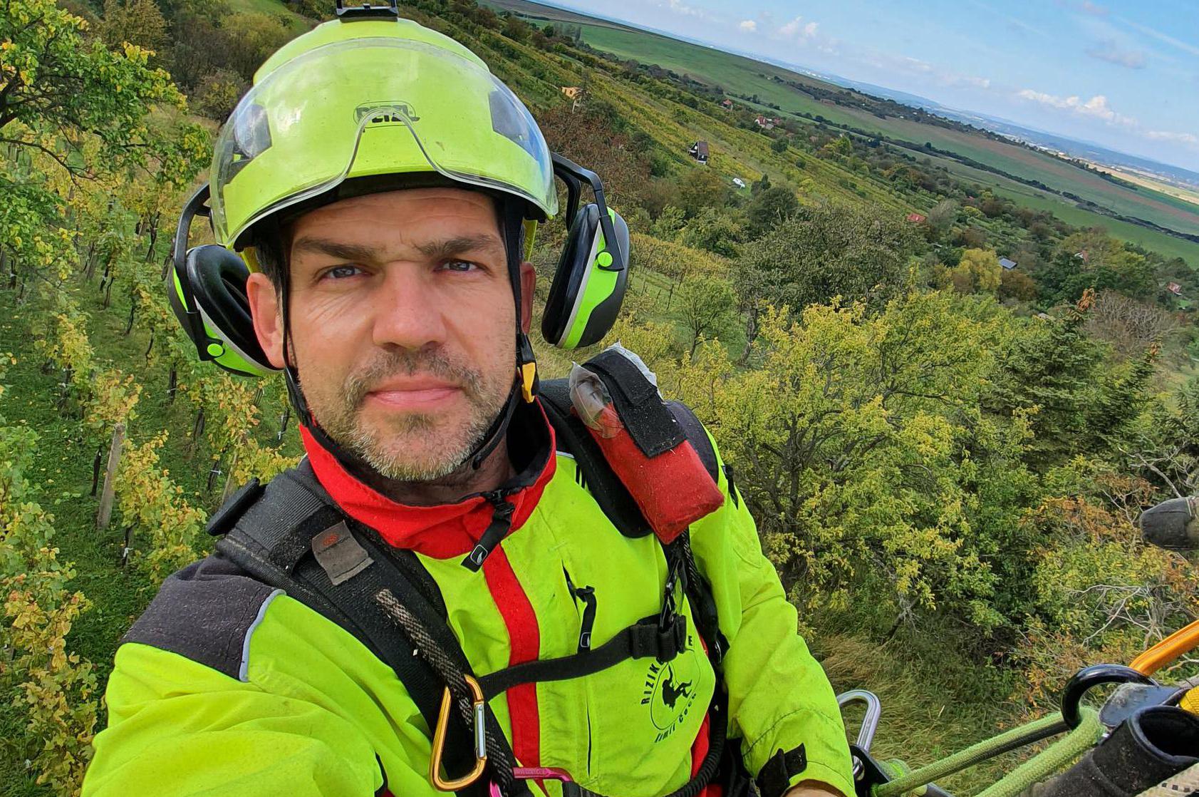 Výškové práce Kamil Čech