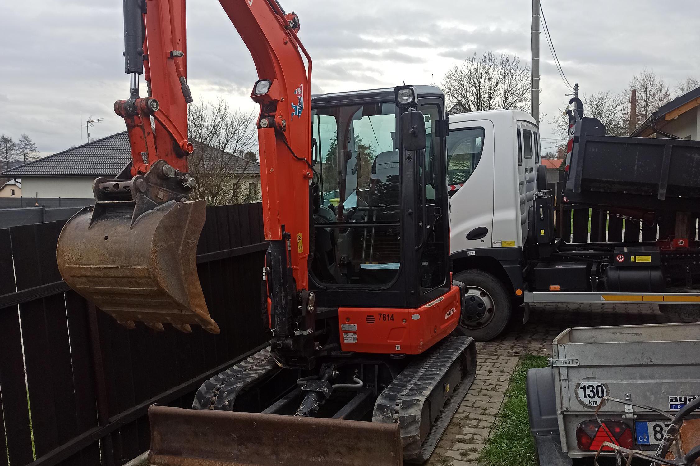 Zemní a výkopové práce Orlová