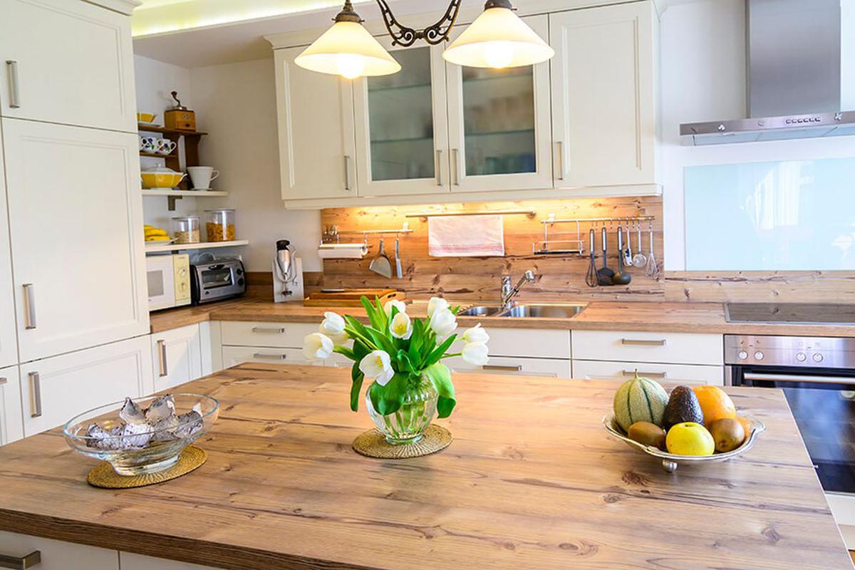 Masivní kuchyně z Německa, Použité kuchyně